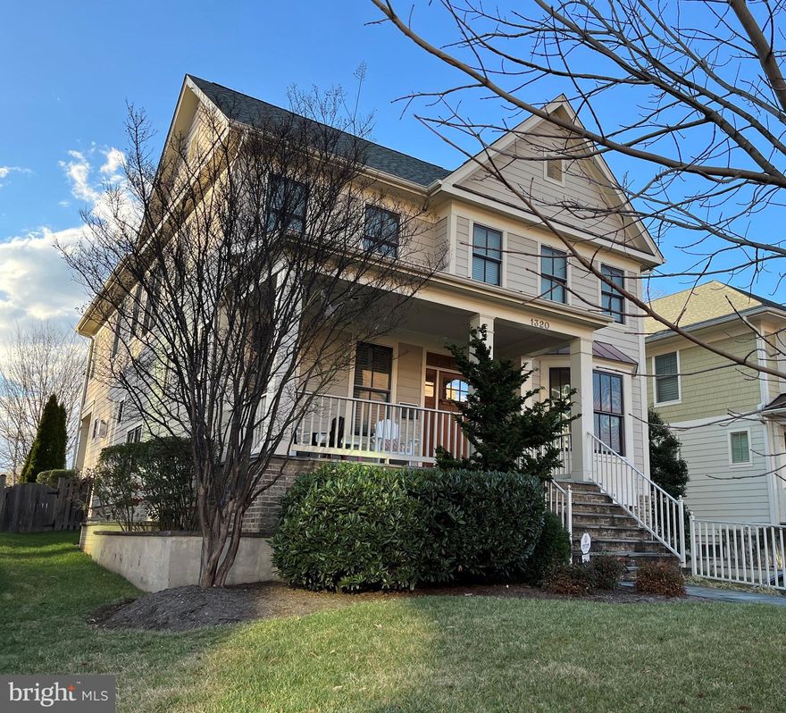 **OPEN SUNDAY, FEBRUARY 5, from 1 to 4 pm **Built by Potomac Builders in 2013, this sun-filled home provides a private office with built-ins plus  a den or second office with French doors and built-ins--perfect for working from home.**Generous dining room opens to butler's pantry with cabinets and fridge and flows into the large kitchen**The center island has wood cabinetry and white cabinets are at the perimeter**Along with a pro gas range, there is a built in wall oven, microwave, and a central vacuum outlet for easy clean ups.**A breakfast area opens to the slate porch, patio, and large, level, fenced yard**The focal point of the family room is a gas fireplace flanked by built-ins and accent windows while large windows with shutters provide a polished look to the room.**A surround sound system is in this room, too.**Tucked off the foyer is a coat closet and powder room with wainscoting and stylish wall  covering.**Sun streams through double windows in the stairwell and brightens the wide upper landing.**The primary bedroom has a tray ceiling, area for a desk or seating, and a walk in closet with organizers.**In the primary bathroom, there is a double  vanity, separate shower, toilet area, and a soaking tub. **The second bedroom has a walk-in closet and a private  bathroom with tub.**A shared bathroom  with double sinks is between the third and fourth bedrooms** Each of these bedrooms accommodates a desk and has a wide closet.**The upstairs laundry room has additional cabinet storage, washer and dryer.** In the lower level rec room, there is another gas fireplace with built in storage for toys, books, and games. Ideal for media and play, the rec room also has areas for exercise equipment and craft projects.**The fifth bedroom is on this level along with a full bathroom.**Both are tucked away for quiet and privacy.**A utility room provides more storage, and there is deep under-the-stair storage, too.**The mudroom has a closet along with built-ins and a tile floor.**It leads to the wide garage with more storage for bikes, gardening, and sports equipment.**A deep, paver driveway accommodates two more cars.**Location, Location, Location:   Great walkability to  the restaurants, shops, parks, Metro stations between Ballston and Clarendon.  Use the Washington-Liberty track for daily runs and the indoor swimming pool for a small user fee.**Near newly renovated Quincy Park and bike path.**Great location for commuting or working from home near places to take coffee and walking breaks**Glebe Elementary School, Dorothy Hamm Middle School, and Washington-Liberty High School.**An appealing home with many extras in a most convenient location.**