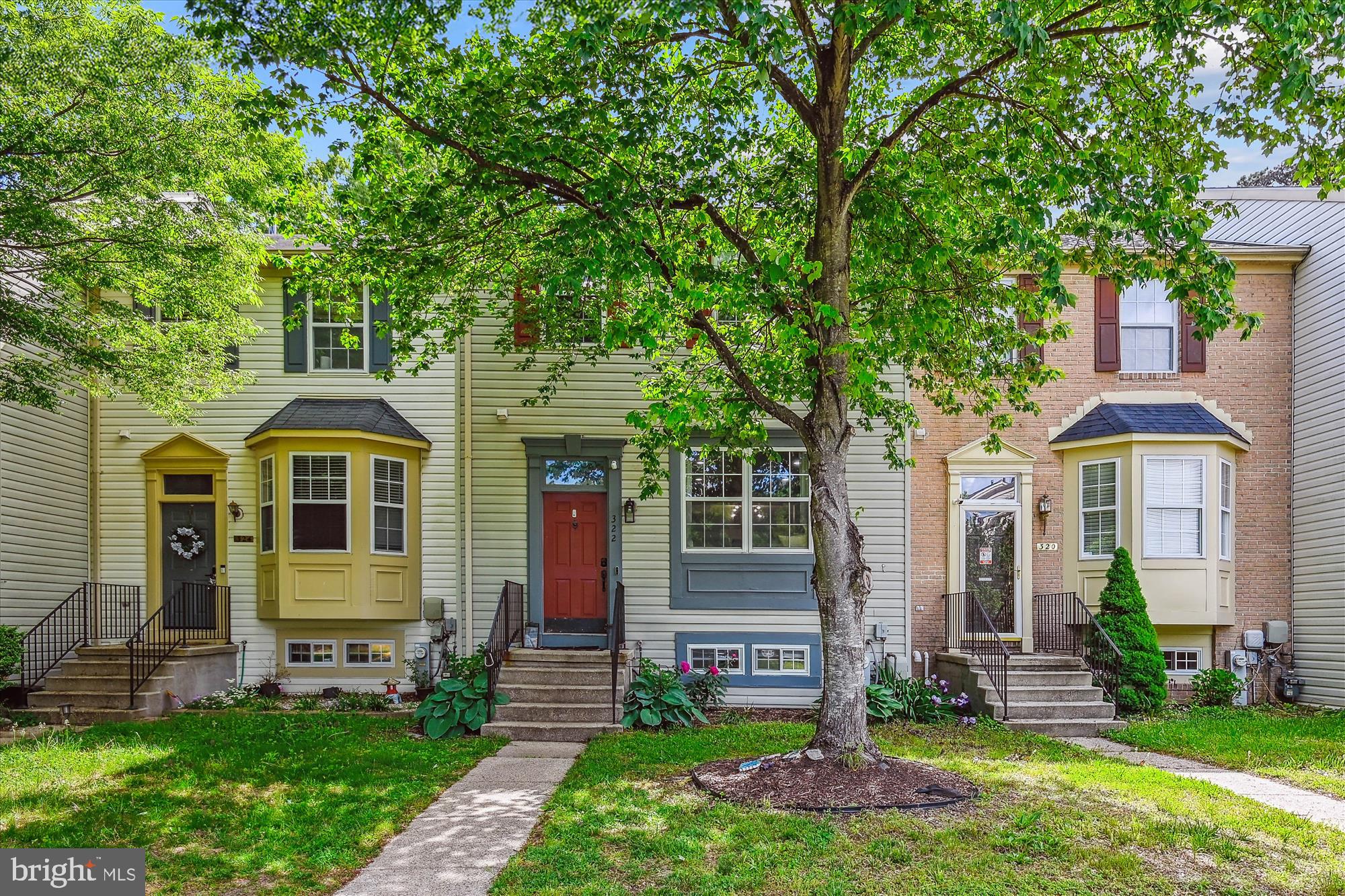 Welcome to this beautifully maintained colonial townhouse in the highly desirable Aspen Park community! Spanning 1,936 square feet, this move-in ready home features 4 spacious bedrooms, 3 full baths, and a convenient half bath. LVP throughout the home. (2022)
As you enter, you'll be greeted by an open-concept main level adorned with LVP flooring throughout. The expansive living room, dining room boasts elegant chair rail molding and sliding doors that lead to a serene deck overlooking lush woods, creating a tranquil retreat. The eat-in kitchen is equipped with stainless steel appliances, white cabinetry (including a pantry), stunning granite countertops, and a stylish tile backsplash. A large window floods the space with natural light, seamlessly connecting it to the dining area.
The second level continues the theme of comfort and style with LVP flooring and ceiling fans in each bedroom. The large primary suite is a true sanctuary, featuring vaulted ceilings, a generous walk-in closet, and an updated en suite complete with double sink vanity, a luxurious walk-in tile shower and tile floors. Two additional bedrooms offer ample closet space and bright windows, while a full bathroom in the hallway provides convenience for family and guests.
The lower level is a versatile space with LVP flooring, a full bathroom (2022), and a flexible bedroom/family room enhanced by chair rail molding and a fun chalkboard wall. An additional room can serve as an office or playroom, providing plenty of options to suit your lifestyle. Step outside to enjoy the fully fenced backyard, complete with a patio that offers a peaceful wooded view—perfect for relaxation or entertaining.
Aspen Park is an exceptional community with a large playground just steps away, as well as common grounds ideal for picnicking and hiking. Enjoy the convenience of being just minutes from Lake Waterford Park and waterfront recreation along the Chesapeake Bay. Commuters will appreciate easy access to major routes including Route 100, I-97, and Route 2.
Don’t miss the opportunity to make this charming townhouse your new home!