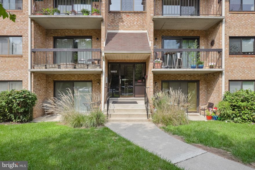 Hidden Gem! Recently updated and freshly painted, this 2nd floor unit is pristine and absolutely move-in ready!  Offering  brand new laminate flooring throughout and new HVAC, this 2BR unit is also now super easy-to-maintain. Located in the peaceful Partridge Knoll community, this location offers both privacy AND incredible convenience to shopping & services, restaurants and commuter routes. The spacious Living Room  sliders walk out to a balcony with a view of the grass and trees/woods beyond - quite nice!  The bright kitchen  features granite countertops, a newer dishwasher, built-in microwave and refrigerator w/ ice & water in the door; hall Laundry closet; Hall bath w/ granite-topped vanity & new wall/medicine cabinet; well-sized bedrooms and a Primary Bedroom w/ walk-in closet and EnSuite Bath w/ stall shower.  Additional storage unit in basement and very easy parking in the large parking lot.