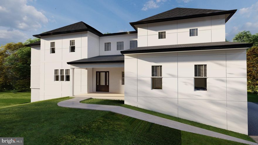 STUNNING TRANSITIONAL FARMHOUSE – Over 6,000 Finished Square Feet! – COMING SOON! Prepare to be captivated by this meticulously designed, to-be-built with delivery timeframe of February 2024, transitional farmhouse boasting over 6,000 finished square feet across all three levels. Nestled on over a serene level acre on a quiet cul-de-sac street with no through traffic in the coveted heart of Fairfax, this residence will epitomize luxury living with high-end finishes throughout. ****** EXQUISITE EXTERIOR FEATURES: Classic white HardiPlank siding complemented by contrasting black asphalt and metal roofing. Spacious side-load 3-car garage with provision for optional EV charger ensures ample storage and parking. ****** PRIME LOCATION: A stone's throw from I-66, Fairfax County Parkway, commuter bus routes, and upscale shopping destinations. ****** OPULENT INTERIOR HIGHLIGHTS: Flowing open floor plan with 10” ceilings on the main level designed for both intimate gatherings and grand entertaining. Two primary suites provide versatility – a luxurious main-level suite and an equally impressive suite on the upper level. Warm hardwood floors blanket the entirety of the main level, lending a touch of rustic elegance. *** The gourmet kitchen serves as a centerpiece: featuring 42" custom white wood cabinets, gleaming quartz countertops, and top-of-the-line stainless steel appliances. *** Bask in the sunlit family room graced with a wall of windows that frame views of the expansive rear yard, enhanced by skylights and a cozy fireplace. *** Enjoy tranquil outdoor moments on the spacious rear Trex deck. Convenient half bath on the main level, perfect for guests, while the main-level primary suite boasts a lavish full bath and a spacious walk-in closet. *** Venture upstairs to find four generously sized bedrooms and three pristine full baths. *** The fully finished walk-out lower level offers a plethora of space, complete with a vast rec room, full bath, and a bonus 6th bedroom/office (non-legal, as the property perc's for 5 bedrooms). ****** PERSONALIZE YOUR DREAM HOME: While this house promises unmatched elegance and comfort, potential buyers still have a unique opportunity to customize specific finishes and details, ensuring this home truly mirrors your dream vision. Don't miss the chance to own this soon-to-be masterpiece located in a tranquil setting with no HOA in the heart of Fairfax. The fusion of contemporary features with classic farmhouse charm makes this a one-of-a-kind offering!