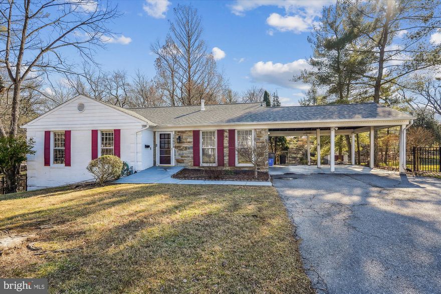 Imagine yourself living in the sought-after Parkside Estates, where convenience meets comfort. This impressive 5-bedroom, 3-full bath home, situated on a premium lot, offers a lifestyle of ease and accessibility.  Just under 2 miles from the Shady Grove Metro, your commute just got easier.  Recent updates include a brand new roof, ensuring peace of mind for years to come.  Inside, you will enjoy hardwood floors on the main level, a beautifully remodeled kitchen with new cabinets, elegant granite counters, and sparkling stainless steel appliances.  Four bedrooms on the main level provide ample space for family and a recently remodeled master bathroom!  The lower level of this home offers an additional full bath and bedroom perfect for guest.  The sun-drenched, walk-out family room with a fireplace and wet bar is perfect spot for gathering and creating lasting memories.  The outdoor space is equally impressive, featuring a fence rear yard  and charming bridge.  Enjoy the convenience of covered parking  and ample driveway space for guest.  Dont miss out!  Schedule a showing today!!!