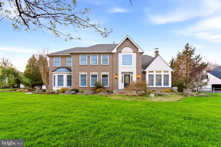 Situated on a quiet cul-de-sac in the back of the highly sought-after Ridings of Whitpain, this home offers the kind of neighborhood setting people wait for, complete with sidewalks, beautiful curb appeal, and a true sense of community. A two-story foyer welcomes you in with beautiful natural light and sets the tone for the rest of the home. To the right, a sunken playroom with custom built-ins creates the perfect space for toys, games, or a secondary living area. To the left, a gracious sitting room offers an ideal setting to gather with friends or host with ease. The dining room is both spacious and inviting, featuring a bay window and plenty of room for holidays, dinner parties, and everyday moments around the table. The kitchen is expansive and thoughtfully designed with abundant counter space, a paneled Sub-Zero refrigerator, filtered water tap at the sink over looking the backyard, pantry, and a large eat-in area. Sliding doors to the back patio makes indoor-outdoor living seamless. Just off the kitchen, is the mudroom and laundry room with incredible useful storage and bench for your drop zone. That area leads directly into the three-car garage with excellent storage. Rounding out the first floor is a cozy sunken family room centered around a fireplace, along with a convenient powder room. Upstairs, you will find four well-proportioned bedrooms. Three spacious bedrooms offer beautiful natural light and outfitted closets, all serviced by a hall bath with linen storage. The primary suite is a true retreat, featuring vaulted ceilings, sun-filled windows, and two closets, including a large walk-in with a bonus hidden storage room. The en-suite bath includes a double vanity with ample storage, linen closet, water closet, soaking tub, and glass-enclosed shower. The finished lower level is a standout feature of the home. Recently updated with a beautifully renovated full bath, this space offers incredible flexibility with a large living area for movies or gathering, a dedicated gym space, an additional playroom, a private office, and unfinished storage. Outside, the setting is just as impressive with a lush, flat backyard and a paver patio with a pergola, perfect for relaxing or entertaining. Additional upgrades include a recently replaced HVAC system. The home also features a Generac whole-house generator and an extra storage/potting shed attached to the garage. Located within the Wissahickon School District, just minutes to downtown Ambler, and with easy access to major highways, you wont want to miss this spectatular home.