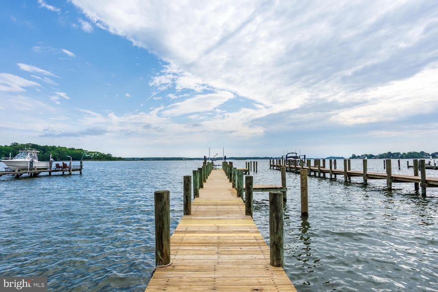 EXCEPTIONAL WATERFRONT, LIVING ON THE EDGE, 5 STAR CUSTOM BUILT HOME WITH ALL THE BELLS & WHISTLES AND A MILLION DOLLAR VIEW - Beautiful Soul Lifting Sunrises...No expense spared here, this stunning property is sure to impress with its waterside terrace and balconies, large bright open flowing area accommodating the kitchen, dining and lounge, 4 spacious bedrooms - 2 masters with luxury high end bathrooms, a dedicated laundry room, 2 car over sized drive-through garage, DEEP WATER, bulkhead, pier with NEW boat lift, multi-boat slips (up to 40 ft sail boat).  Luxurious features include granite counter tops & ceramic tile back splash,  breakfast bar/Island - seats 6-8, SS appliances, gleaming hardwood floors, ceramic tile flooring, tile shower, stylish modern tub, fireplace, recessed lighting, composite decking and more.  Did I mention, elevator, bidet, instant hot water, 400 amp, geothermal - adding yet additional unexpected elements to a property full of surprises. Community club house, beach, basketball court, picnic area and playground. Just minutes to South River & Chesapeake Bay....Once you see it you'll want to own it!! Owner also willing to rent for $4,800.00 a month