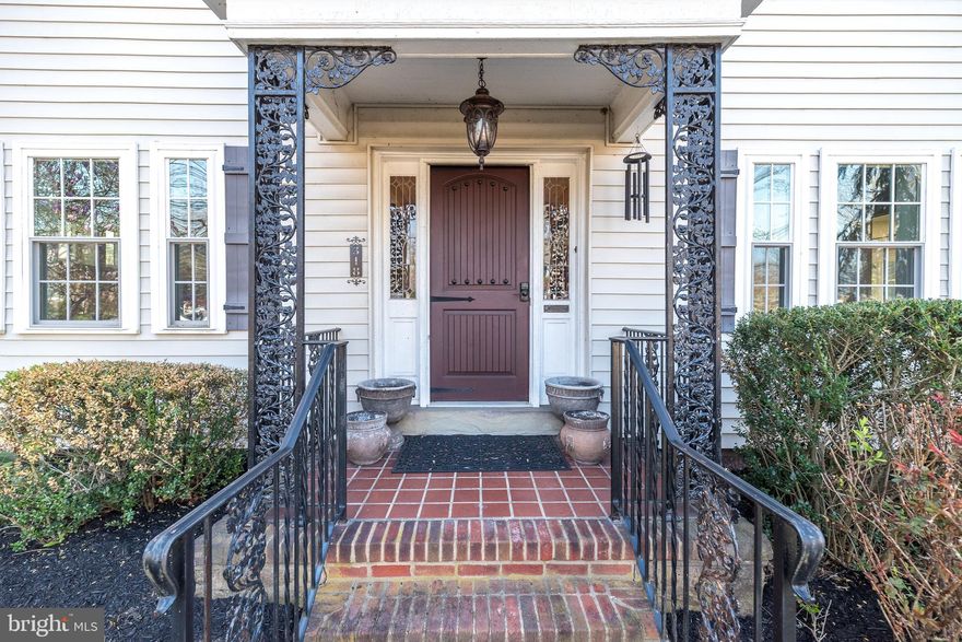 As the address implies, this home is situated in the well-known Rosedale retreat of Pottstown Borough, Montgomery County, PA. A side walk-lined street guides the visitor to an in-bloom pink Magnolia tree and flagstone walk leading to this home with a grand porch-covered and railed entry with lead glass sidelights. Inside, a sweeping staircase and inlaid wooden floors capture your attention. To one side is the living room and adjoining sunroom providing ample daylight. The living room has a genuine wood-burning fireplace bordered by Mercer tiles (Moravian Pottery & Tile Works) and 2 sets of French doors that lead to the sunroom. To the other side is a formal dining room. As you will see, crown molding and high baseboard adorn most rooms and a powder room is nestled to the side of the staircase. From the dining room easily enter the tiled kitchen w/ granite counter and stainless appliances. The kitchen leads to a breakfast nook, mudroom and basement. From mudroom, a sliding door provides access to a flagstone patio w/ half wall. From the sliding door, it’s an easy walk to your garage also. Back at the staircase, a turned set of stairs leads to a master bedroom and accompanying tiled master bathroom, tiled hall bathroom, two good-sized bedrooms and a desirable 2nd floor laundry w/ glass door. A second set of turned stairs leads to two other bedrooms on a 3rd floor ! The bedrooms have dormer windows, some eave storage and there’s even a cedar closet. The bathroom is tiled and has a period-clawed bathtub. The basement offers interior, perimeter drain protection, another laundry hookup if desired, a oil-hot water heater and outside entrance. The house is fully air-conditioned and a new roof, siding and windows were installed in 2018. A multitude of retail stores, Pottstown Hospital, The Wyndcroft School, 2 DYI centers and easy access to Rt 422 surround this quaint house and neighborhood.