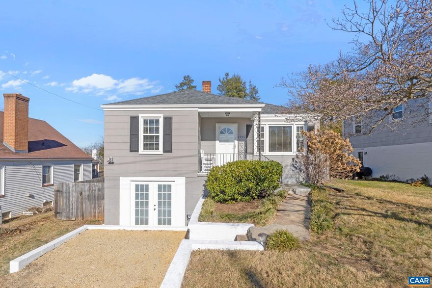 You?ll be instantly charmed by this Belmont bungalow?perfectly positioned on a hill with inviting front porch views and a spacious rear deck overlooking a fully fenced backyard. These outdoor spaces were made for gatherings! Thoughtfully maintained and improved, this home offers peace of mind with major recent upgrades including a new roof, new HVAC, and extensive water and sewer improvements. Inside, the flexible floor plan includes a primary suite addition with a private bath, two additional well-lit bedrooms (one with mountain sunset views), and a welcoming living room featuring a large picture window. There is a finished bonus room in the lower level with separate outside entrance beneath the primary bedroom. It has been enjoyed as a home office, yoga room, and a music studio. Belmont?s parks, restaurants, and neighborhood favorites are just a short stroll away, with the Downtown Mall close by. Enjoy easy access to the Monticello Trail and I-64. See additional documents for a complete list of improvements. This is a great opportunity to be close to town, but with plenty of room for creativity and outdoor enjoyment. Quick closing is possible.