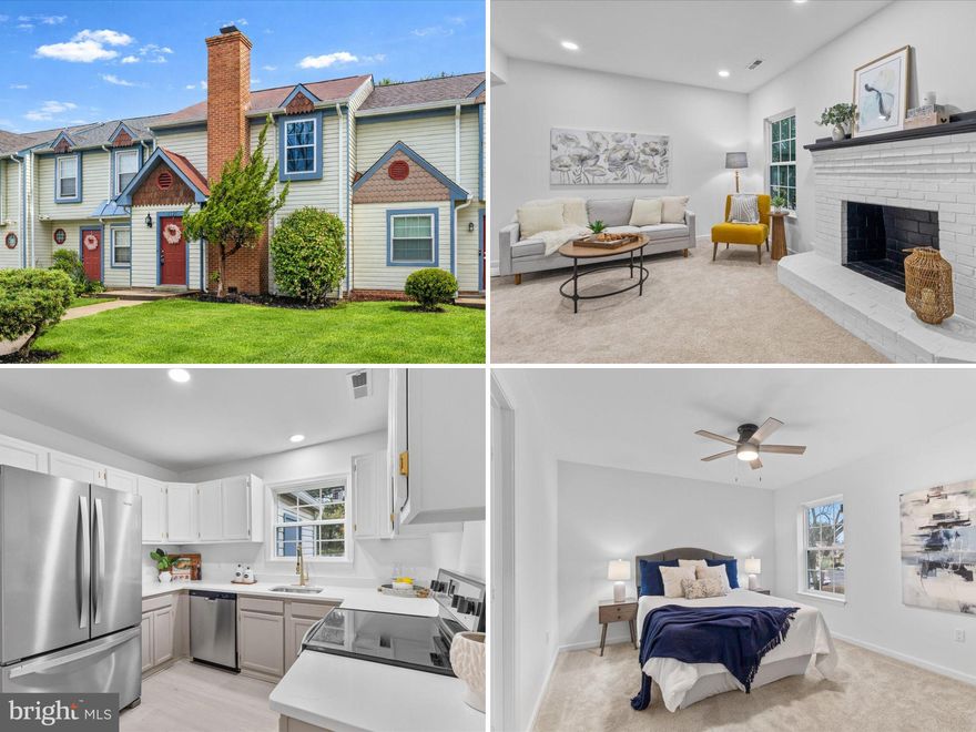 ** OPEN HOUSE - Sat, Feb 21 1:00 PM - 3:00 PM**

Updated Townhome with Modern Finishes and Private Backyard

Welcome to this beautifully updated townhome offering thoughtfully designed living space across two levels. With stylish upgrades throughout and a private fenced backyard, this home blends comfort, function, and modern appeal.

The main level features a bright living room centered around a cozy wood-burning fireplace, creating the perfect space to relax or entertain. Sliding glass doors lead directly to the fenced backyard, ideal for outdoor dining, pets, or everyday enjoyment. The updated kitchen showcases stainless steel appliances, brand-new countertops, and refreshed finishes that feel both modern and inviting. A conveniently located half bathroom completes the main level.

Upstairs, the spacious primary bedroom includes an en suite bathroom with an updated shower and modern fixtures. A second bedroom and an additional full bathroom en suite complete the upper level. All bathrooms in the home have been updated, offering a cohesive and move-in-ready feel.

Additional highlights include new carpet and flooring throughout and a well-maintained layout designed for everyday living. Ideally located just minutes from I-95 and US Route 1, this home offers quick access to everyday conveniences including Lowe’s, Walmart Supercenter, Target, Spotsylvania Regional Medical Center, Spotsylvania County Park, shopping, dining, and more.

Conveniently situated in Fredericksburg, this updated townhome presents an excellent opportunity for comfortable living or investment potential.