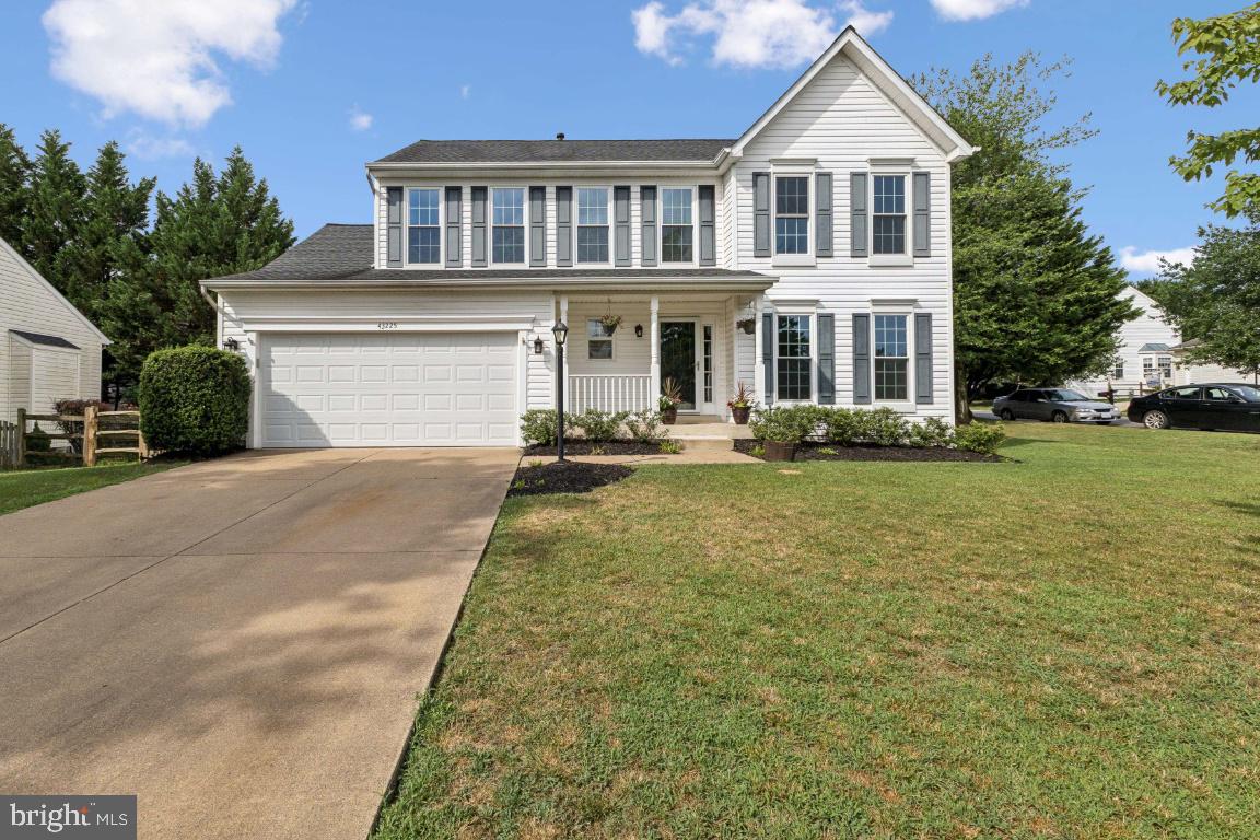 Welcome to this beautifully maintained single-family home in the heart of Leesburg, perfectly situated on a sweeping corner lot that offers impressive curb appeal and spacious outdoor living. An eye-catching large covered front porch welcomes you home, setting the tone for warmth and charm from the moment you arrive.
The fully fenced backyard is your private retreat, featuring a low-maintenance Trex deck, elegant paver patio, and a spectacular Sunsetter awning with brand-new fabric (June 2025)—ideal for enjoying shaded, relaxing afternoons. A spacious storage shed completes this outdoor haven, providing ample space for your tools and toys.
Inside, the main level impresses with formal living and dining rooms enhanced by elegant crown molding, perfect for entertaining, a light and bright family room adjacent to the gourmet kitchen featuring a gas fireplace with classic mantel, and a convenient powder room with custom tiling—adding style and function for guests. The gourmet kitchen boasts highly upgraded stainless steel appliances, with both the center island and counters topped in beautiful granite, and a sunny breakfast room with sliding glass doors leading to the Trex deck, seamlessly blending indoor and outdoor living. Timeless flooring throughout, with brand new luxurious carpet and padding found on the main and upper levels, adding warmth and comfort underfoot.
Upstairs, you’ll find four oversized bedrooms, including a serene owner’s retreat with vaulted ceiling and a beautifully updated bath featuring a luxurious walk-in shower, offering a peaceful sanctuary at day’s end. The beautifully updated baths throughout add fresh, modern touches.
The lower level offers a sizeable recreation area, a convenient half bath, a large laundry space, and a very large unfinished storage room—providing abundant functional space for family living, organization, and future finishing possibilities. A new garage door installed in December 2024 and a roof replaced in 2017 provide added peace of mind.
Located just minutes from downtown Leesburg’s shops, dining, and parks in Loudoun County's sought after community of Potomac Station, this move-in-ready home offers the perfect blend of elegance and comfort, as well as convenience to all commuter routes.
WELCOME HOME!
***ASSUMABLE VA LOAN WITH BALANCE @$546K AT 2.75%...PLEASE NOTE SELLER WILL BE RETAINING THEIR ENTITLEMENT SO THIS LOAN MAY ONLY BE ASSUMED BY A BUYER WITH THEIR OWN VA ENTITLEMENT***