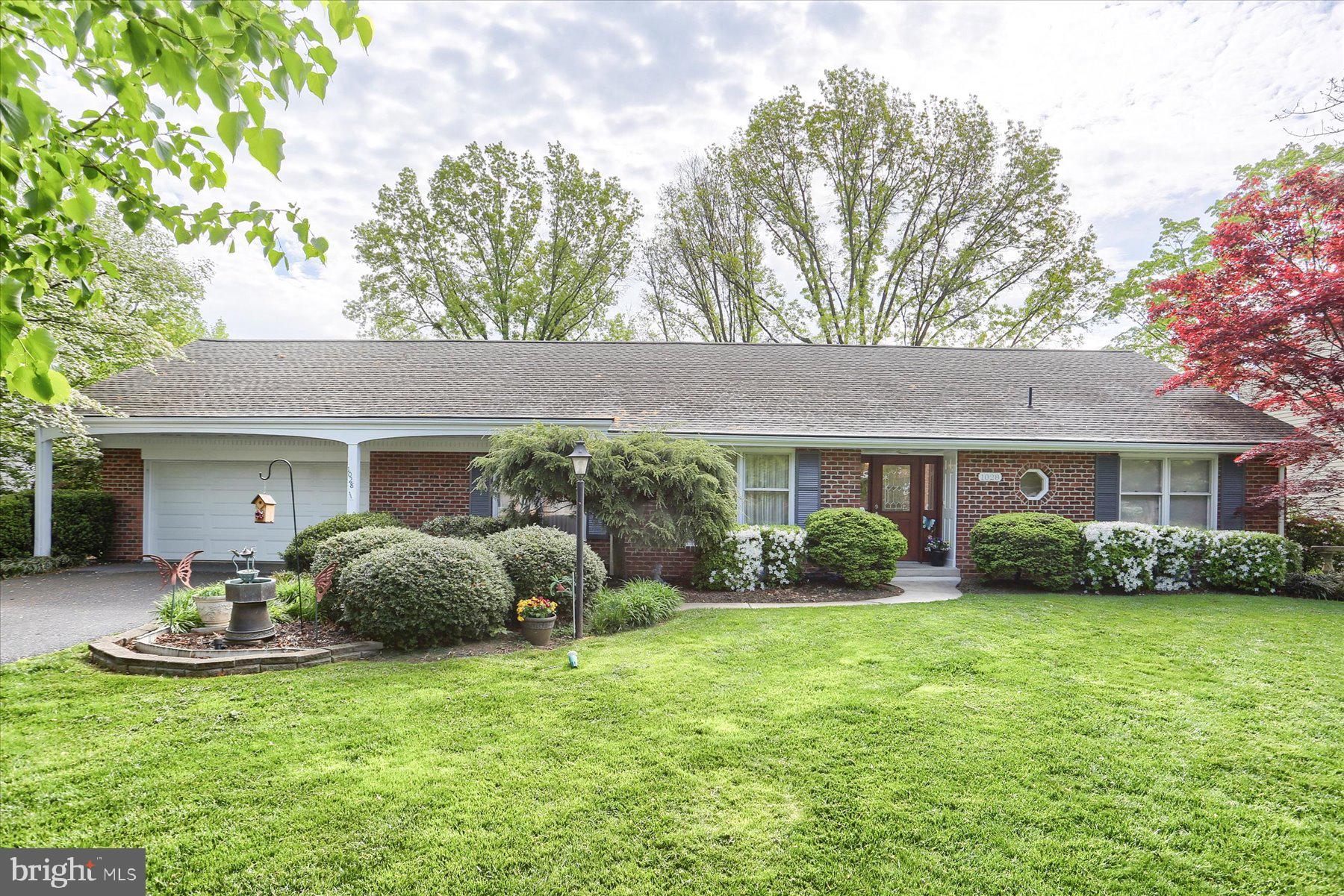 Welcome to the beautiful all-brick ranch home in Derry Twp. Hershey School District. The lovely eat-in kitchen with breakfast bar, Corian counter tops & ceramic backsplash flows into a large family room w/ fireplace and gives access to the enclosed sunroom. There is also a living room & dining room with hardwood floors! This one-floor living home features 2-large bedrooms on the main floor with a hall full bath plus, the primary bedroom with a fireplace and a large primary bath & walk-in shower.
The finished lower level offers so much room for entertainment and there is also a 4th bedroom with full bath that could be easily converted into a home office, gym, or many other possibilities catering to your unique needs.
Situated in a friendly, mature tree-lined community, the home is conveniently located near shopping centers, restaurants, and recreational facilities. Public transportation options are easily accessible, making commuting a breeze. Located minutes away from the Hershey Penn State Med Center, it includes many bicycle and walking trails. It also has convenient access to major highways & Harrisburg International Airport.
The backyard is a private oasis, complete with a spacious patio for outdoor dining and a lush lawn ideal for gardening or outdoor activities. Mature trees provide shade and create a tranquil environment for outdoor activities.
Don't miss the opportunity to own this stunning one floor living ranch home. It is not just a place to live, but a place to create lasting memories. Schedule a viewing today and see for yourself the endless possibilities this home has to offer. Please see our Virtual Tour...click on icon @ top of Listing Sheet under the address that says, "Virtual Tour".