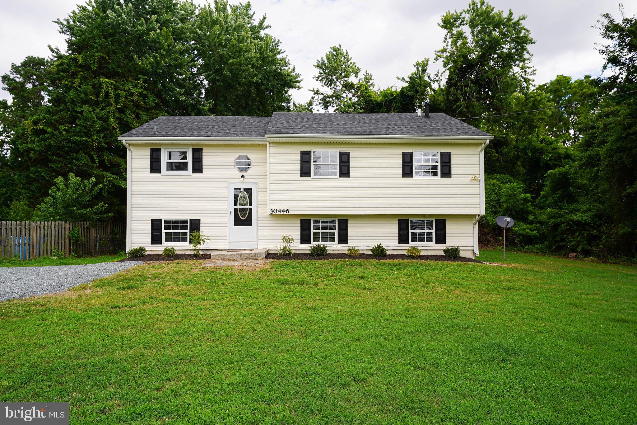Updated + Upgraded 4-5 bedroom, 2 bath bi-level contemporary on a nice-sized lot. Big ticket items have already been done - architectural-shingled roof, vinyl replacement windows, fresh paint throughout, freshened landscaping, and more! Upper level - Large living room with new LVP flooring + lots of sunlight - opens into the dining room + kitchen - ceramic tile flooring, new granite counters, new stainless steel appliances, new fixtures. 3 bedrooms with new carpet, new ceiling fans. Full bath w/tub/shower combo, new LVP flooring, new fixtures. Lower / walk-out level -- ceramic tile flooring + fresh paint throughout -- huge rec / great room w/recessed lighting. Utility room w/laundry hook-ups, extra storage space. Sunroom with new sliders to the yard. 4th bedroom + an additional guest / flex / bonus room with closet. Full bath w/ step-in shower stall, new fixtures. Just a few minutes to north Salisbury's retail hub or Downtown Sby's various shops, restaurants, and events. 30mi to Ocean City. Owners are licensed realtors.
