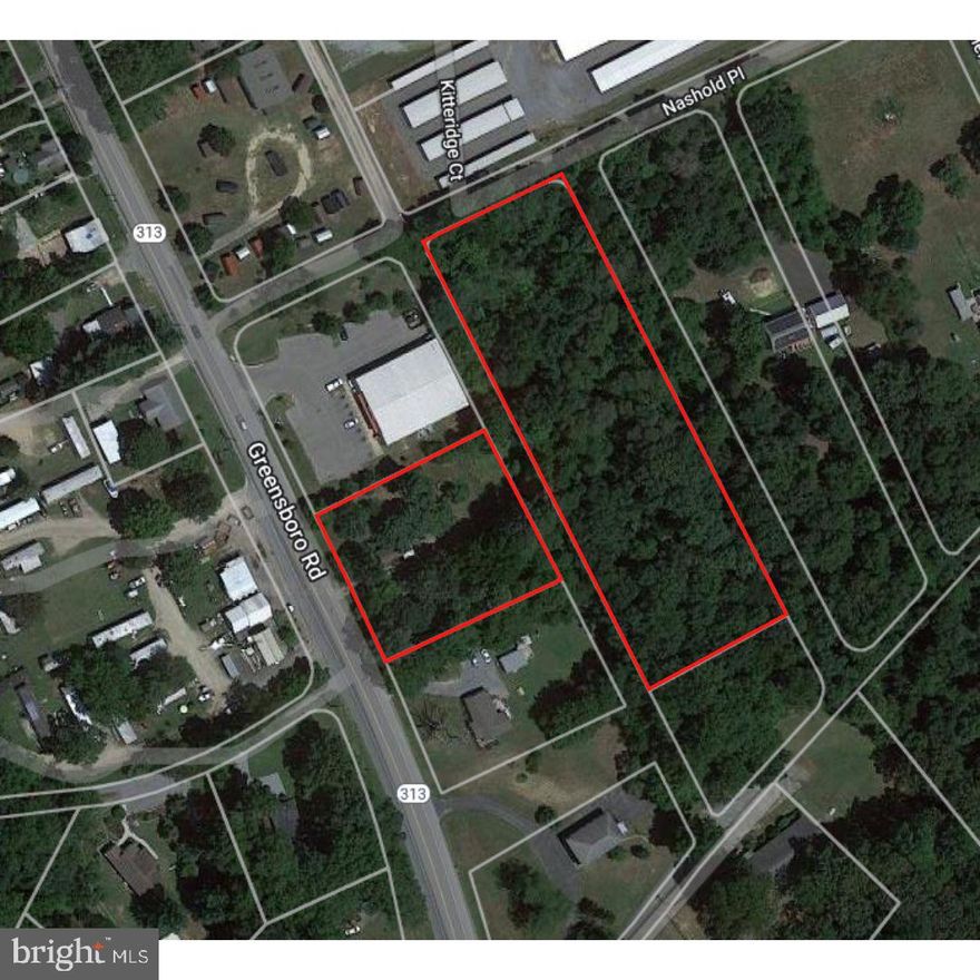 3.27 Acres of land zoned C2 just on edge of town. Last property not in town limits. Directly next door to Family Dollar. Listing contains 2 separate lots. 2nd lot is directly behind the house and consists of 2.12 acres also zoned C2. Current home on property is 2 bed 1 bath.  Home sold as is.  Property has public water. Septic exists.  Tax Ids 0602015951 & 0602013193