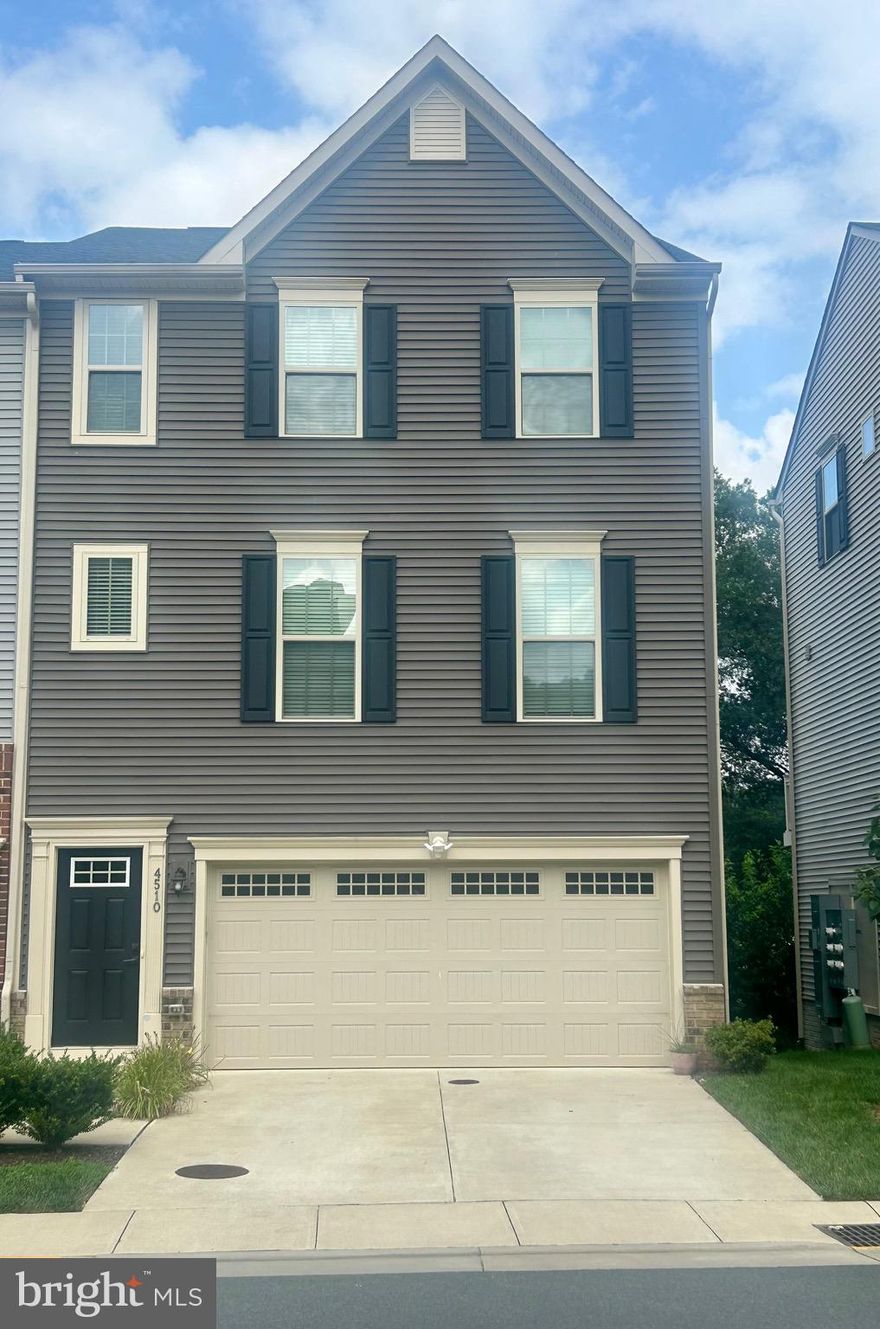 Location! Amazing 3 bed townhome rental in one of the best locations in all of Northern Virginia; Minutes to everything, Tysons, Alexandria, Washington DC, Arlington, 66, 495, 395. Garage parking for 2 cars with EV ready for your electric vehicle.  Wood flooring on the main level, and plush carpeting for the bedroom level. Modern lighting throughout the home and freshly painted before your move. End-unit townhouse only 6years old, be the first one to rent it. where modern style and everyday comfort blend. Perfectly situated inside the Beltway, this home offers unbeatable convenience—walk to shopping center.  The entry level features a versatile flex space perfect for a home office, den, or guest area, along with a convenient half bath . Open lighted floor plan with stanless steel applinaces in the groumet kitcken on main level.the  stainless steel appliances and granite counter tops.   Anice large deck on the back of the house to enjoy nature.  The bedroom level includes a mater bed room with  a walk-in closet. Two additional bedrooms, a full bath, are also located on this floor.. There are endless possibilities to suit your lifestyle. 
Don’t miss your opportunity—Come see today!