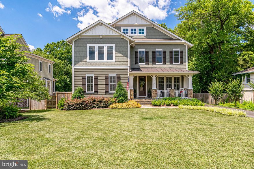 Beautiful Craftsman with the most pristine and impeccable yard in Plymouth Haven!  This 5 bedroom, 4 and a half bath "Jefferson" model was built by Wakefield Homes in 2014.  Since that time, the owners have thoughtfully improved the front and back yards with extensive landscaping and hardscaping, outdoor lighting and an irrigation system.  The backyard is an absolute oasis of natural beauty.  The large patio with a wood-burning stone fireplace is a perfect spot to entertain or relax . The interior of the home has been carefully and attentively maintained and upgraded as well including:  custom bookshelves & workspaces in the two main level offices, lockers/cubbies as you enter the home from the garage, a generous sized bedroom with ensuite on the lower level, plantation shutters throughout, new carpeting, recessed lighting, an alarm system, and more!    The home boasts 9ft+ high ceilings, fabulous moldings/trim detail, solid core doors, uniform hardware & fixtures, and wonderful lighting on all levels.  The main level flow mixes formal and casual spaces and feels airy and open.  The kitchen has stainless appliances, granite countertops, a large island, and a walk-in pantry.  The master suite is sun-filled and roomy with a sitting room, two walk-in closets, and a substantial sized master bath.  All bedrooms have bathrooms attached and are all of good size and scope.  The basement is spacious and has two additional unfinished storage rooms, along with a bedroom and bathroom.   The screened-in porch and covered front and side porches are wonderful spaces to enjoy the lush yard in a comfortable and cozy setting.   This home is a jewel.  Move in ready/3 car garage.