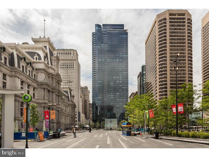 Magnificent 3 bedroom, 3.5 bath corner condominium with breathtaking views and 1 car parking ($120/month) at the residences at the Ritz Carlton. This beautifully upgraded and customized home features coffered ceilings, hardwood flooring throughout, new lighting and fixtures, WiFi enabled window treatments, customized closets, and crown molding. This open floor plan offers a gourmet kitchen with Viking oven, Miele dishwasher, and Subzero refrigerator, gorgeous granite countertops, espresso cabinets, glass backsplash, and an island with wine cooler and modern light fixture. The elegant dining area has a built-in buffet with a marble wall and glass chandelier. Enjoy expansive views of the clock tower at City hall and the River from the floor to ceiling windows and your private terrace off of the living room. All bedrooms have ensuite marble baths. The master bathroom is dressed in floor to ceiling calacatta marble, a double sink vanity with storage, oversized soaking tub, and shower with frameless doors. For added convenience, there is a half bath with a modern glass wall and a large laundry closet with side by side w/d and storage.  Revel in all the amenities & unparalleled standards and service of living in The Ritz-Carlton; 24/7 concierge, chauffeur-driven Bentley, state of the art fitness center with Precor equipment, 54ft lap pool & yoga studio, gated landscaped garden with fountain, Residents' Lounge w/ media room, outdoor terrace & catering pantry. Experience Center City at your fingertips while enjoying the exclusivity and lavish lifestyle offered by this sophisticated condominium. Check OPA for 2019 taxes due to possible citywide reassessment.