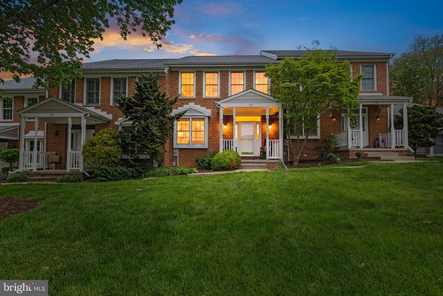 Welcome to this beautifully updated interior townhouse in the highlhy sought after community of Ashland.  This move in ready home showcases a gourmet kitchen, rich hardwood floors throughout and eleglant overized crown molding that adds a refined touch. The upper level has 3 bedrooms and hardwood floors. The  spacious primary suite is a true retreat, featuring  custom built closets and an updated primary bath with a oversized glass enclosed shower with body jets, two shower heads and a rain shower head.  The fully finished walkout basement provides fantastic additional living space, complete with luxury vinyl flooring and versatile den perfect for a home office or guest area.  The family room is spacious and cozy with a second fireplace which is ideal for relaxing or entertaining. 2 car oversized garage.  Walking distance to the NCR trail and just minutes toWegmans, 83 and many shops.