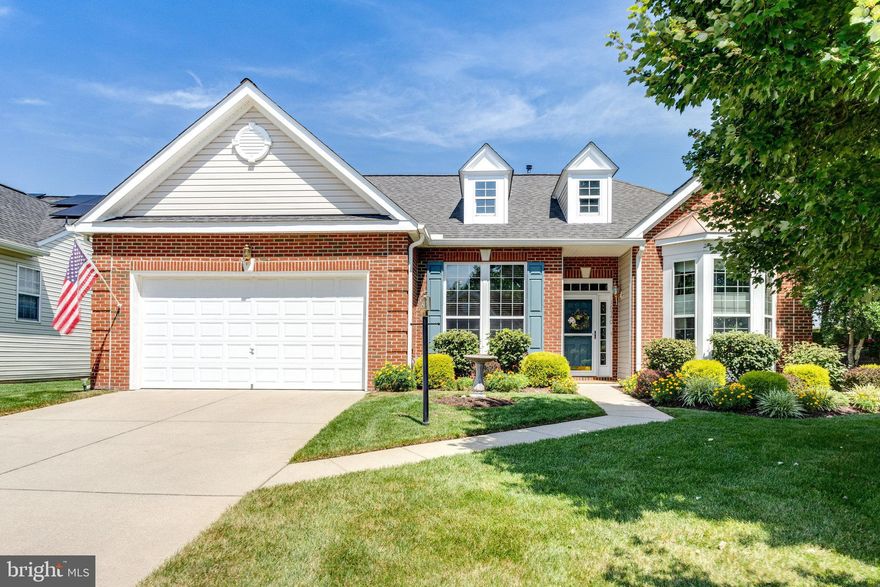 **Open House Cancelled on Sun Sept 10 - offer accepted!**Welcome home to this beautiful 3 bed, 2.5 bath home located in the highly sought after Four Seasons community, an active adult 55+ community! Be greeted by lush landscaping & a well-manicured lawn. Stunning hardwoods are visible upon entry & can be found throughout the home. The living room is flooded with natural light, flowing into the dining room which is suited for large family gatherings! Make your way into the family room which opens up to the gourmet kitchen. Ample cabinet space, granite countertops, attractive backsplash & a large island cater perfectly to your inner-chef! The breakfast nook is conveniently located off of the kitchen. Savor your morning coffee in the sunroom, bathed in natural light & currently used as a tranquil art studio. This space offers endless possibilities! Retreat to the primary bedroom which greets you with an air of luxury, evoking the ambiance of a high-end hotel suite. With ample space to unwind, this room invites you to experience true comfort & relaxation. Step into the attached en-suite bath where his & hers sinks offer personalized convenience, along with a rejuvenating soaking tub & walk-in shower. Sharing a full hall bath, this home offers 2 additional bedrooms, one with unique floor-to-ceiling bookshelves - great for a home office. A spacious laundry room provides easy access to the 2-car garage.

The real magic happens when you step outside! Imagine quiet mornings, enjoying breakfast on your outdoor patio. The backyard is your personal haven – whether you're enjoying a BBQ with friends, tending to your garden, or simply basking in the fresh air, it's all here. This amenity rich community complete with a resort-style pool, fitness center, and more means that this isn't just a house; it's the easygoing, joyful life you've been searching for! New roof & gutters (2021), new siding (2020), new HVAC (2018), new rear patio (2023), water heater (2019). Welcome home!