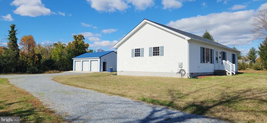 Completely renovated and move-in ready! Just outside the Dover city limits in Kent County’s desirable Caesar Rodney School District, this property offers modern comfort with unique flexibility. The home has been fully refreshed  from top to bottom — featuring brand-new bathrooms, a stunning kitchen with all-new appliances, fresh flooring, fixtures, and finishes throughout.

A highlight is the oversized three-car garage (approx. 820 sq ft), perfect for vehicles, storage, or workshop space. Located in the RS-1 zoning district, the property may accommodate approved home-based businesses such as professional offices, consulting, creative studios, or contractor services – subject to Kent County regulations.

Enjoy low county taxes, quick access to Route 13 and Route 1, and the convenience of being minutes from Dover while retaining the freedom of county living. Ideal for anyone seeking a beautifully updated home with extra space and business potential!