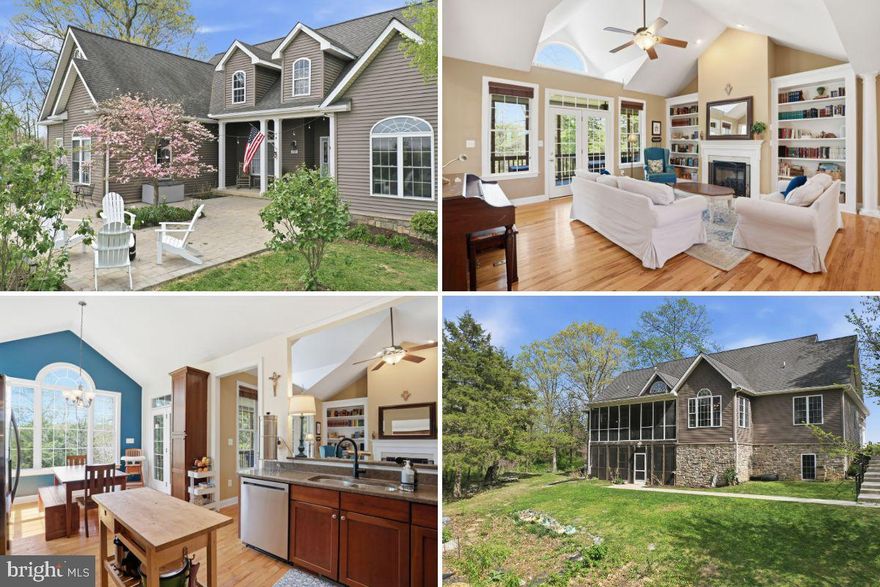 Coming Soon in Middletown on 5.21 acres — custom home with a fully finished lower-level apartment, perfect for multi-generational living.

Tucked along a private gravel lane in the Shenandoah Valley, this property offers a peaceful, semi-secluded setting with a blend of open yard and wooded privacy.

The main level features a split-level design with the primary suite privately situated on one side of the home, while the kitchen and main living areas sit at the heart of the layout. You’ll also find three additional bedrooms, including one currently staged as an office, along with a full bath and half bath. The home offers high ceilings, quality finishes, and a comfortable, functional flow. The primary suite includes an en-suite bath with new shower glass coming soon.

The finished lower level lives like its own private apartment with a separate entrance, making it ideal for in-law living or extended guest space. This level includes a full kitchen with laminate countertops and full appliance package, a spacious living area, a bar/entertaining space with tile flooring, a second laundry area, and a full bathroom. One bedroom is considered a true bedroom, while an additional finished room (without a window or closet) offers great flexibility as an office, hobby room, or bonus space. A screened porch adds even more usable living area to the lower level.

Additional highlights include a walk-out basement, a mix of carpet, tile, and LVP flooring, and thoughtfully designed spaces throughout.

Situated on 5.21 acres with no HOA or restrictive covenants, the property offers ample room for outdoor activities, gardening, or hobby farming—all while still being conveniently located near commuter routes and local amenities.

Out of respect for the occupants, please do not drive by the property.