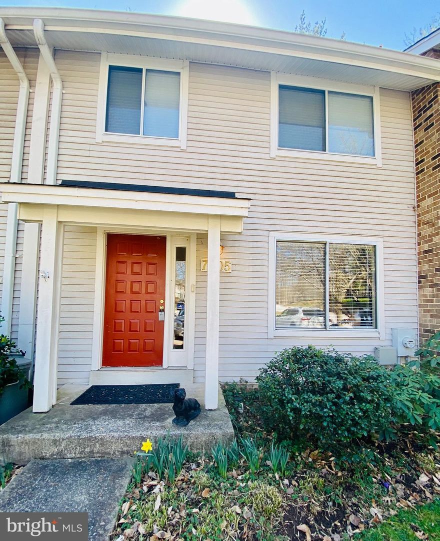 Tenant occupied until 8/30, 24 hour notice please.  This lovely community is situated in a park like setting  surrounded by mature trees.  The main level has a living room, combination kitchen/dining room, 1/2 bath and outdoor deck.   The lower level has a living room area with sliding doors to the outside, a den, and full bath.  The upper level has 3 bedrooms and a full bath.  Whitman school district.  Direct access to the Cabin John walking trail and park.  Walking distance to a natural foods co-op, post office, three restaurants, a hair salon and the C & O Canal.  Easy to commute north or south on 495 or hop onto Clara Barton parkway and be in Georgetown in no time!.  Located off Seven Locks Rd., between Mac Arthur and  River Road.