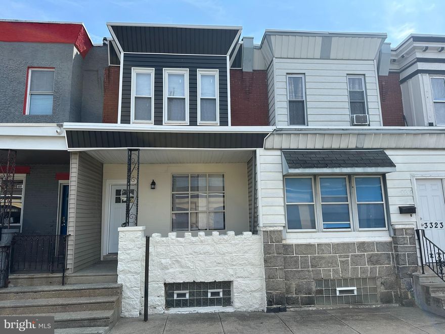 Professionally renovated 3 bedroom 2 full bathroom home with finished basement, central air and an open front porch.  The home features all new flooring, fresh paint, recessed lighting, New Kitchen, 2 new bathrooms, new HVAC and all new wiring throughout, new pex plumbing, new water heater plus all new windows and doors interior and exterior.
The first floor is open which leads to the kitchen with Stainless steel appliances, granite counters with lots of cabinets and a pantry.  Behind the Kitchen is a huge full bathroom and access to the yard.  
the 2nd floor has a hall bathroom with 3 nice sized bedrooms all with ceiling fans new floors fresh paint and new fixtures.  The Basement if sully finished with storage under the front porch and also in the rear.
Located in the heart of Harrowgate with all of the factories and warehouses in the area are being converted into studios and apartments.