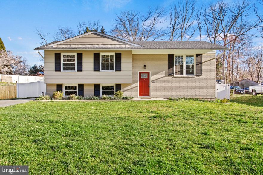 ***Under Contract Open House Canceled*** Stunning, fully renovated 5 bedroom, 2 full bathroom home with huge yard and loads of upgrades.   Amenities include, wide luxury plank vinyl floors, renovated kitchen, white cabinets, granite counters, stainless appliances, new carpet throughout, fresh paint, lower level wet bar/kitchenet, fully renovated bathrooms, ceramic tile, update plumbing fixtures and much more.  Other perks include a deck, hot tub, large fenced yard, easy access to commuter routes and the MARC train station.