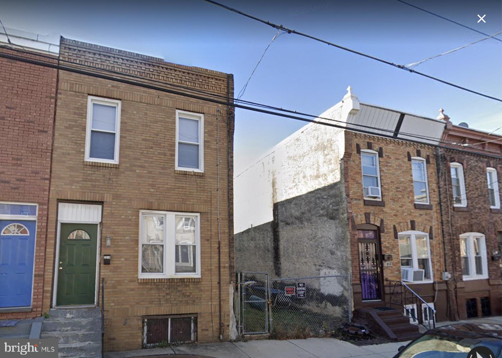 Developer/investor special in the heart of Point Breeze on a prime block! A very rare 16' wide x 69' deep lot to build a modern single family home on a rapidly developing block. Reach out for more info.