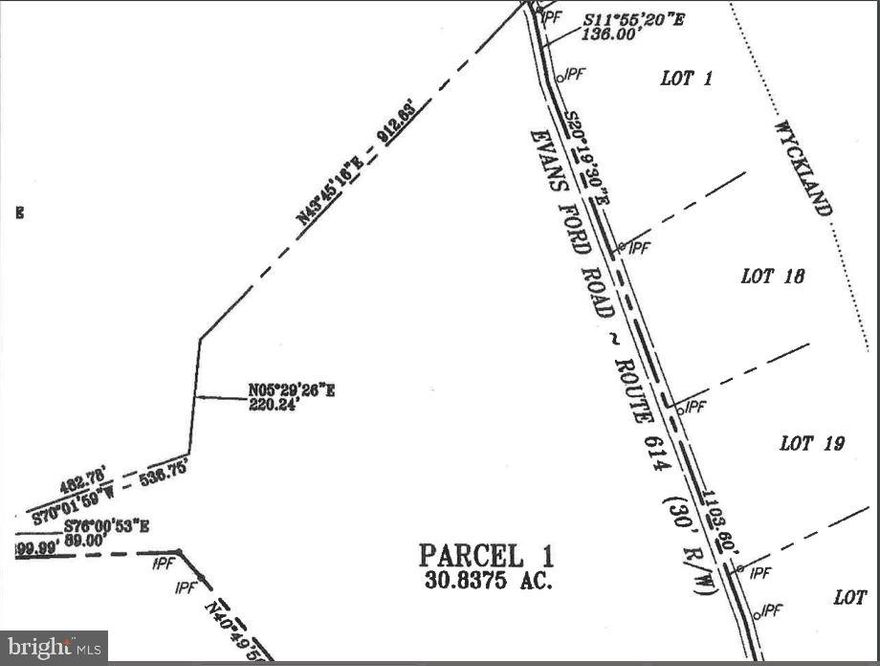 Rarely Offered  - Prestigous Clifton , Virginia -Subdividable Land- 30.8375 Acres -Area of Multi Million Dollar Residences-  Zoned RC- 1 Dwelling Per 5 Acres = 6 Lots.  Road Frontage will support lot division - property should not need a road to be installed to support maximun division portential. Property in Land Use through 7/2023. Seller to pay no roll back taxes. Opportunities such as this come around once every few years!