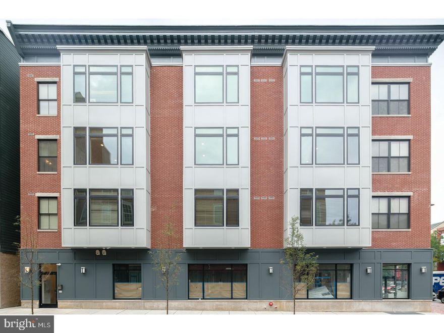 New construction mixed use property that consists of 12 residential units and 1 commercial space on a corner lot in the heart of Old City. The 12 units consist of all studio apartments and boast 400 square feet of living space. The rental units have been outfitted with many upgraded finishes including central air, washer/dryer in each unit, hardwood floors, stainless steel appliances, and comfortable layouts. The building has a 10 year approved Tax Abatement and the property was just built in 2017! All utilities are separately metered for each unit and tenants pay their own utilities including water. The annual rents for the property total $294,780.  Featuring 1,400 square feet of ground ?oor retail/of?ce space with an open layout, large windows, full basement, and 100 feet of prime frontage, this space is Old City commercial at its ?nest.   Serious buyers can submit requests for more detailed financial information by emailing or calling the listing agent.
