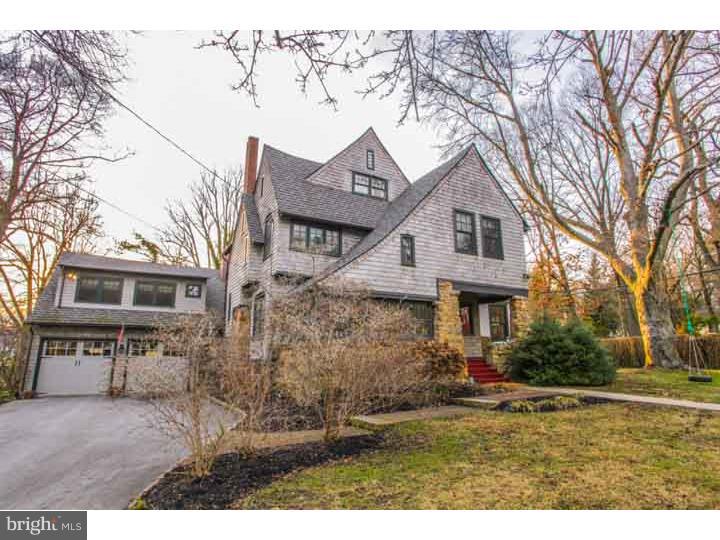 Welcome to a rare find in a walk to Wayne location- a large, open concept Victorian with an attached over sized 2 car garage! This stunning home has all of the charm of days gone by but has everything today discriminating buyers are looking for with fantastic upgrades. There is a cozy fireside living room, cute sun room, spacious first floor study and good sized dining room. The kitchen is updated with gorgeous white cabinetry and marble counter tops, large walk in pantry and bar area. The kitchen opens up to a cathedral ceiling family room with gas fireplace (could be converted back to wood) and reclaimed random width floors. The large french doors overlook a deck that leads to an over sized flat yard. There is a partially finished lower level with ample play space AND there is game room over the garage. It is perfect to watch movies or play cards complete with full bath. This room could also be perfect as an au pair suite. The second floor has 4 good sized bedrooms and two baths with a connecting shower. The laundry is also on the second floor. The third floor has the ultimate vaulted ceiling bedroom with plenty of closet space and bath with soaking tub and steam stall shower. The house also has a 6 zone built in audio system which is great for a party. While located conveniently within walking distance to the train and shopping it also is in a neighborhood that boasts one of the oldest community groups which offers plenty of parties and fun. Come on in and take a look you won't be disappointed!