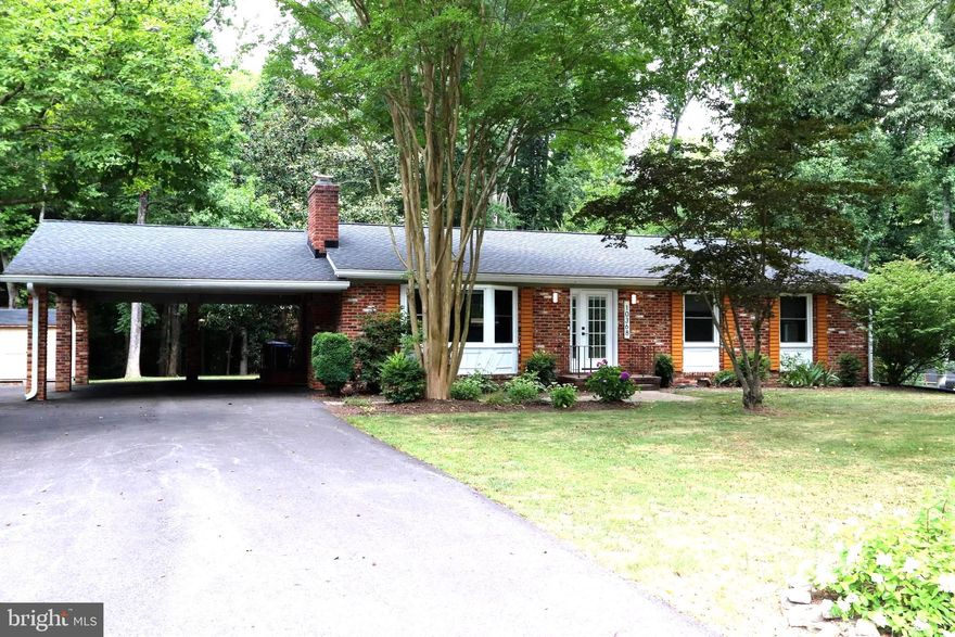 This newly updated rambler is located just outside the town limits of La Plata.   This beautiful home features three (3) good sized bedrooms and two full bathrooms (all just remodeled).  All floors throughout the house are either wood or tile.   There's a laundry area next to the kitchen/side door and it features a new washer and dryer.  There's parking for two cars under the carport (out of the weather) plus there's room for other cars on the oversized freshly paved driveway. You'll enjoy the deck off the kitchen/dining area that overlooks the serene backyard.  This one is a must see.  Sorry, no pets and good credit, income and work history are a must.