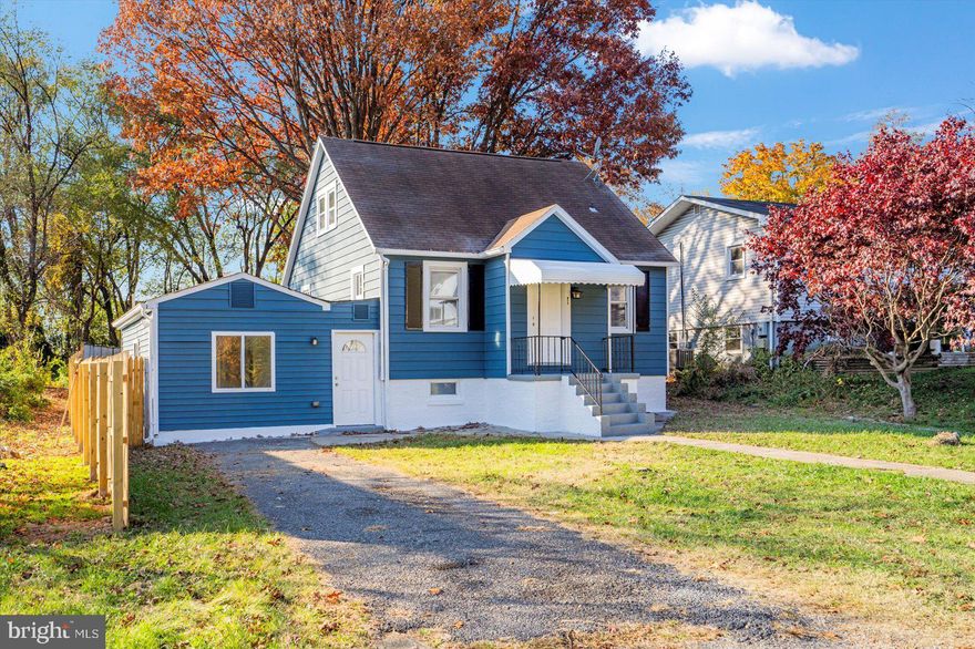 Beautiful, fully renovated home in the sought-after Middle River community. This lovely home sits on a HUGE fenced-in lot and has Three large, bedrooms.  Custom details throughout the home featuring wainscoting, luxury vinyl flooring, and recessed lights. Enjoy the warmth and beauty of your brand-new electric fireplace with custom lights and flames in your big living room. Your new kitchen features granite countertops, Stainless Steel Appliances, and plenty of cabinet space. And that's not all! Huge unfinished basement can be Finished for Buyer at Seller's cost.  Ask for more details.  Also, ask about Seller help with closing costs.  This home is close to EVERYTHING and ideally located just off of Martin Blvd.  Please come visit and you will call it HOME!