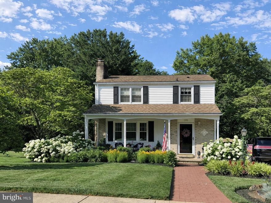 3 Bedrooms, 1 Full and 1 Half Bath — Offering approximately 2,138± finished square feet in the established Cedarwood community of Bel Air, this well-maintained Colonial blends custom craftsmanship with thoughtfully designed indoor and outdoor living spaces. The main level features a bright, functional layout enhanced by crown molding, ceiling trim details, a crystal dining room chandelier with decorative roundel, and a custom banister. A customized fireplace surround adds character, while the remodeled main bath and bedroom ceiling fans contribute to everyday comfort. The fully finished lower level showcases a craftsman-inspired design with a faux-rock fireplace and flexible space suited for recreation, hobbies, or entertaining, along with convenient rear access. Outside, the property creates a private backyard retreat centered around a saltwater in-ground pool with fountains, a pool house, flagstone accents, terraced landscaping, and a granite-topped grill area with faux-rock facing. Additional improvements include PVC porch posts, a brick side landing, gutter protectors, and a garden shed/workshop that expands storage and creative space. Ideally positioned near local parks, shopping, dining, and everyday conveniences, this Cedarwood home offers a strong balance of upgraded detail, functional living space, and inviting outdoor amenities in a well-established Bel Air setting.