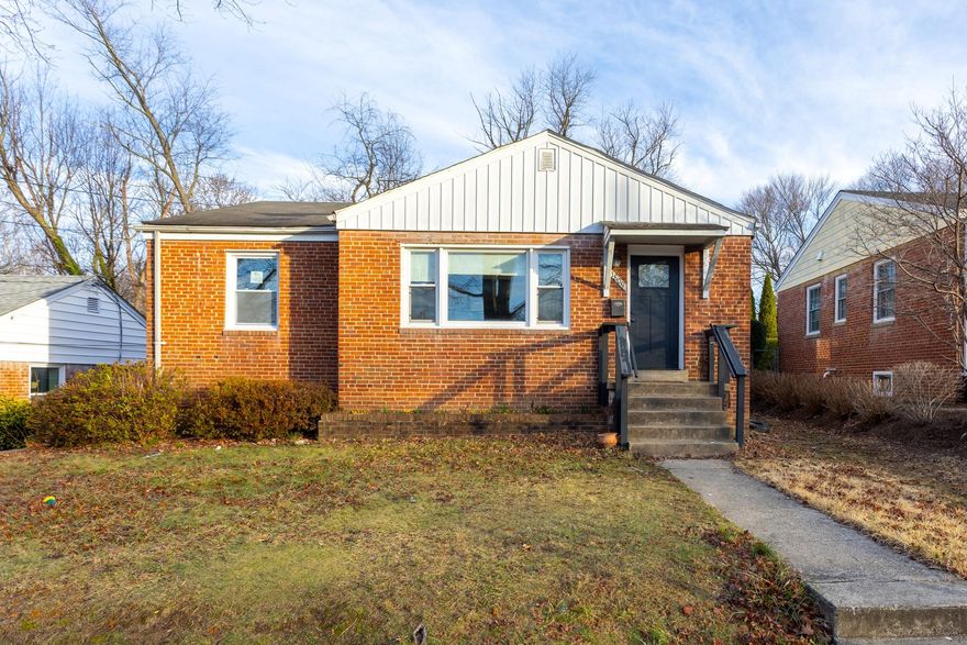 This charming, move-in ready home offers a perfect combination of comfort, modern updates, and flexible living. The main level features 3 bedrooms and 1 full bathroom, filled with natural light from large windows throughout. The home was fully renovated in 2023, with attention to detail and modern finishes throughout.
The finished lower level adds significant living space, including a large family room, 2 additional bedrooms, and a full bathroom. With a private side entrance, the lower level is set up for a rental opportunity, offering flexible options for extended living, guests, or workspace.
Outside, the property features a flat backyard with potential for gardening, recreation, or outdoor activities, and a shed for added storage. The home also features new windows installed in early 2026, bringing in ample natural light and enhancing the bright, welcoming atmosphere.
Conveniently located near the Metro, this home provides easy access to commuting, shopping, dining, and local amenities. With recent updates, ample living space, and a versatile layout, this property is truly move-in ready. Some of the photos have been virtually staged.