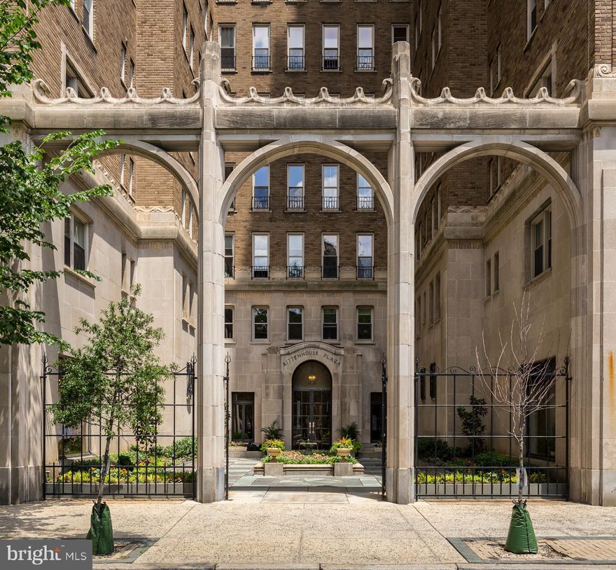 Welcome to the Elegant Rittenhouse Plaza. 16E is a beautiful home with an
outstanding view overlooking Rittenhouse Square. This home enjoys a very large
South facing living room, formal dining room and two gracious en-suite
bedrooms. There is a sauna and oversized sunken tub with jets to melt any stress
away in this home’s private spa. A large kitchen space waits for you to create
your own culinary masterpiece. $3,349.63 monthly fee includes taxes, heat, water, trash removal,
building maintenance.  Residents of The Rittenhouse Plaza enjoy a 24-hour
doorman, concierge, community room, and shared courtyard, as well as a
desirable Rittenhouse Square address, steps from some of the city’s best
restaurants, retailers, cultural institutions and within easy access to University
City, the Market Street office corridor, public transportation, Amtrak’s 30th Street
Station and all the best Philadelphia has to offer.