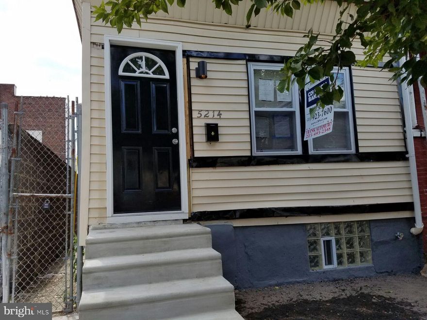 Sleekly renovated three bedroom/1.5 bath home featuring a patio, hardwood floors throughout, exposed brick, central air conditioning, washer/dryer, immaculate basement, stainless dishwasher, built-in-microwave and garbage disposal. 5214 Addison St. is at the hub of 52nd St. the major north/south thoroughfare where SEPTA offers easy access to anywhere. In addition, the property is right off of Malcolm X Park and blocks to Satellite Cafe, Little Baby's Ice Cream, Cedar Park Cafe, Hibiscus, Taco Angeleno, VIX Emporium, Firehouse Bicycles, Swaray's Bike Shop, Studio 34 and Dock Street Brewing Co to name a few venues. Pets are welcome with a $300 refundable pet fee. Tenants pay gas, water and electricity.5214 Addison St. is at the hub of 52nd St. the major north/south thoroughfare where SEPTA offers easy access to anywhere. In addition, the property is right off of Malcolm X Park and blocks to Satellite Cafe, Little Baby's Ice Cream, Cedar Park Cafe, Hibiscus, Taco Angeleno, VIX Emporium, Firehouse Bicycles, Swaray's Bike Shop, Studio 34 and Dock Street Brewing Co to name a few venues.