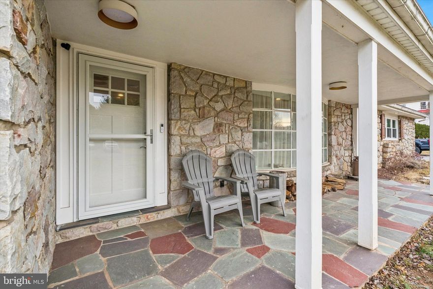 Welcome to this beautifully maintained, Kutz-built, solidly constructed 4-bedroom, 2.5-bath ranch, situated on a spacious .59-acre lot in North Coventry Township. Designed for comfort and convenience, this home offers the ease of one-floor living, making everyday life both practical and enjoyable.  Featuring updated kitchen and baths, the home blends modern upgrades with timeless quality craftsmanship. Enjoy great natural light throughout, hardwood floors, and radiant heat in the sunroom. Relax on the inviting front porch or entertain on the back deck overlooking the fully fenced backyard with mature landscaping—ideal for pets, play, and outdoor gatherings.  Inside, you’ll find a welcoming living room with a fabulous raised-hearth stone fireplace, perfect for cozy evenings; an updated kitchen with abundant cabinetry and an eating area; a bright and expansive sunroom with sliders to the back deck; and four well-sized bedrooms. Two bedrooms share a full bath, complemented by an additional updated hall bath. A laundry room and powder room complete the main-level living space.  The basement offers incredible potential, featuring a full stone fireplace and two partially finished bedrooms, ideal for expansion space. The home also includes a two-car attached garage for added convenience.  With generous indoor and outdoor space, quality construction, thoughtful updates, and true one-floor living, this home offers comfort, durability, and versatility in a desirable setting.  Schedule your private showing today and experience everything this exceptional property has to offer!