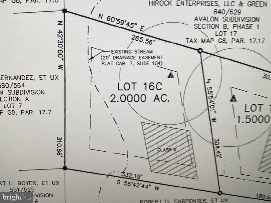 2 acre residential building lot. Country setting not far from Sleepy Creek. Enjoy the serenity of nature with beautiful views in a private setting. BUILDERS: Two adjoining lots (16A & 16B) for sale separately. Additional lots on this road to choose from. Call Listing Agent for details. Lot has been perc'd.