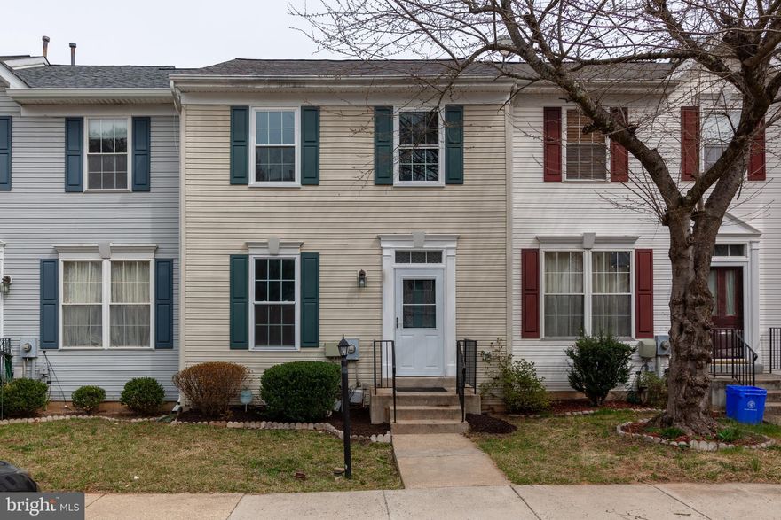 Beautiful three level townhouse which includes fully finished basement. The kitchen has quartz countertop,  beautiful matching backsplash and GE Appliances.  The following featured are newly installed.  Windows,  roof, laminated waterproof floors,  bathroom tiles and vanity.  Lights and fans. HVAC. Washer and dryer.   Walk-out to the back feature a  deck and patio.  The townhouse is close to 270,  shopping centers and many restaurants.