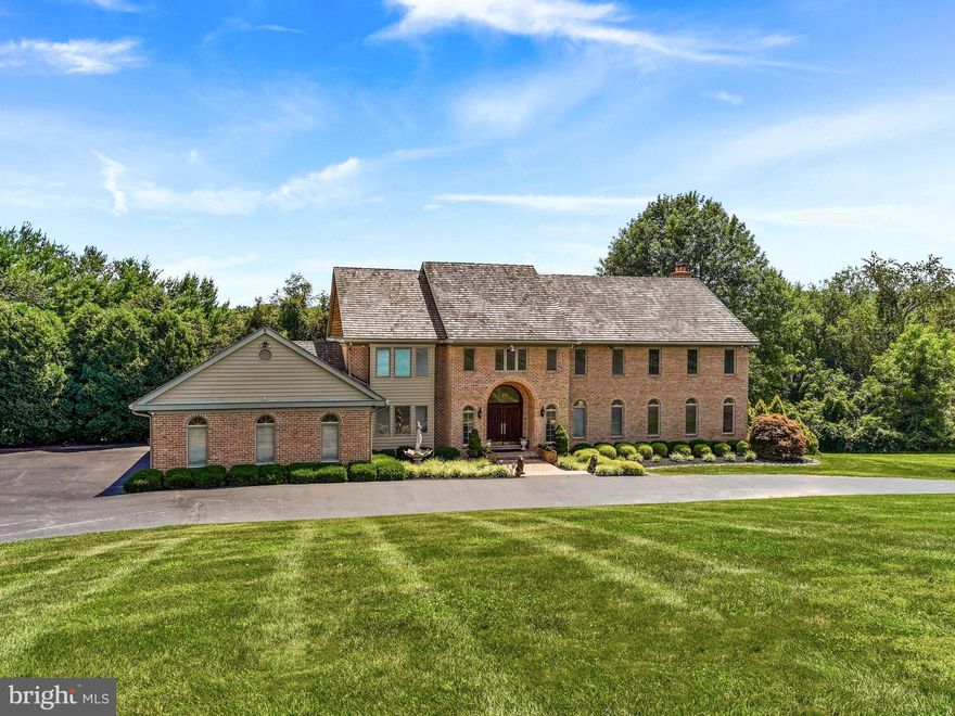 Spectacular European Brick Colonial that sits quietly at the end of a cul de sac on 1.9 acres. This home has an ornate interior and fantastic finishes. It is located in the Deer Pointe Community and is your next home! Once you open the hand carved double front doors you enter into a majestic foyer that opens to a grand, central staircase and marble flooring. The kitchen is a chef's dream with all new Viking appliances, oversized refrigerator/freezer, 2 electric cooktops with 10 burners, microwave, 2 islands, and stunning Italian Quartzite (La Dolce Vita) countertops. Two separate sunrooms are off the kitchen, which have expansive windows throughout that overlook the breathtaking pool, patio, and hardscape below. (Imagine drinking your morning coffee with this view!). The multi-level decks in the rear of the house, allow you to see for miles and enjoy the Thornbury Park fireworks. Additionally, the home boasts a family room with fireplace, a large office or 6th bedroom (Au Pair Suite), master bedroom with balcony, completely renovated master bath with oversized whirlpool tub and separate shower and vanities, radiant heated floors, spacious walk in redesigned closet and 4 additional bedrooms with Jack and Jill baths. You will find 3/4 inch hardwood floors throughout the first and second floors. The basement has a spacious 2,800 sq ft finished area with a 2nd family room, fireplace, and sliding glass doors to a stunning hardscape patio; game room; a card room; gym/dance room; and full bath with Steam Shower. This combined with the homes 7,546 of living space gives a combined 10,346 square feet (per owner). This home offers newer 3 zone high-efficiency heating and air conditioning, whole house backup generator (turns on automatically), newer Cedar shake roof, 3 car garage, Pella windows, laundry room on 1st floor, with 2nd and 3rd floor hookups, central vacuum, whole house fan, two massive walk in attics that span the length of the house, commercial grade alarm system on every window and door, state of the art surveillance system around the outside of the property with fixed cameras and two pan/tilt zoom cameras. Saving the best for last is the newly renovated Mediterranean style saltwater pool with an attached hot tub, and beautiful gazebo, manicured landscaping creating a private, secluded breathtaking, backyard paradise.