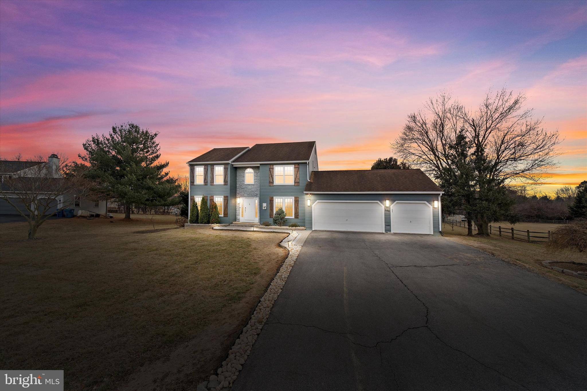 Deadline for offers is 2/23 @ Midnight.
🏡 Stunning Remodeled Home in Misty Vale Farms in Middletown, DE
Welcome to this beautifully remodeled 4-bedroom, 2.5-bathroom single-family home, nestled in a desirable Middletown community within the highly sought after Appoquinimink School District. Boasting a spacious 3-car garage, this home offers an exceptional blend of luxury, comfort, and functionality.
Step inside to find gleaming hardwood floors throughout the first level, leading to a gourmet kitchen featuring quartz countertops, a built-in microwave, gas stove with a pot filler, and ample cabinetry with slow close, stainless steel appliances, built in pop up charging station in island. Around the corner you will find a dry bar area with quartz as well. The family room impresses with vaulted ceilings and a cozy wood-burning fireplace with built in storage for plenty of wood, creating the perfect space for relaxation. The half bath with updated title and stunning wallpaper vanity with quartz counter tops.
Upstairs The primary suite is a true retreat, showcasing vaulted ceilings, a spa-like en-suite with dual sinks, a soaking Jacuzzi tub, a tiled shower with a rain shower head, and a built-in vanity area. Conveniently located outside of the bedrooms is a dedicated laundry area offers a new washer and dryer, a folding station, storage shelves, and a hanging space for line-dry items. The updated hall bath includes a dual vanity and a beautifully tiled shower for added convenience.
The partially finished basement provides additional living space, while the unfinished section includes storage shelves.
Outside, your personal oasis awaits! Enjoy a heated in-ground pool with a stone waterfall, a deck with a charming gazebo, a fire pit, a covered patio, and a Turf play area (playground not included)—perfect for outdoor entertaining with family and friends.
This exceptional home is a rare find in a prime location. Schedule your tour today!
📍 Middletown, DE | Appoquinimink School District
🛏 4 Bedrooms | 🛁 2.5 Bathrooms | 🚗 3-Car Garage | 🏊♂️ Heated In-Ground Pool | 0.80 Acres
Come and see this one in person on Sunday 2/23 12-2pm.