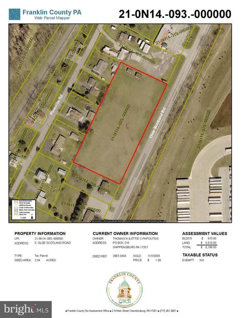 OLDE SCOTLAND ROAD SHIPPENSBURG PA 17257