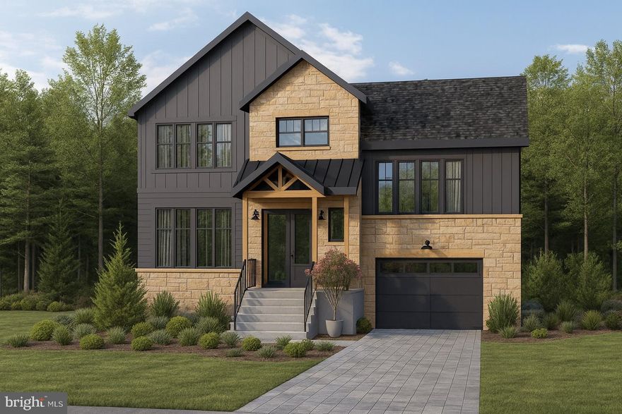 Brand new contemporary home with modern aesthetic & versatile multi-level design with access to the Shenandoah River!  Situated on a quiet street, it is the perfect setting to enjoy a private wooded neighborhood with flat paved roads, and with easy access to 66 and other commuter routes. The Timber Ray model has great use of space - 2 living rooms and amazing optional 2nd level balcony to enjoy morning coffee overlooking your own private wooded oasis. Primary master suite is separate and on its own level of the home, separated by another living area from the other bedrooms for privacy.   The homesite sits on gently sloping grade to allow for a nice yard surrounded by old growth trees.  The neighborhood blends just the right amount of privacy and convenience - surrounded by beauty, forests, and views along the beautiful Shenandoah River with private water access and boat landing for residents.  Work with our designer to create your dream - pick your own finishes and customize.  Builder is financing the construction of this amazing home, so you can purchase with a standard loan, including 100% financing with no down payment (no construction loan needed)!  Set for delivery late summer/early fall - construction is about to begin! Select your own siding, shingles, flooring, counter tops and many other finishes!  Relaxed Homeowner Association within a Sanitary District - see documents for more information. Numeric address is for listing purposes - does not correspond to GPS location or permanent address, which will be assigned near completion along with tax information (tax amounts for new construction will be estimated near completion). Shown by appointment. - Contact Listing Agent - New Homes will not work with GPS. Some features in listing photos are options.  Agent/Owner.  SEVERAL FLOOR PLANS & OTHER LOTS AVAILABLE.