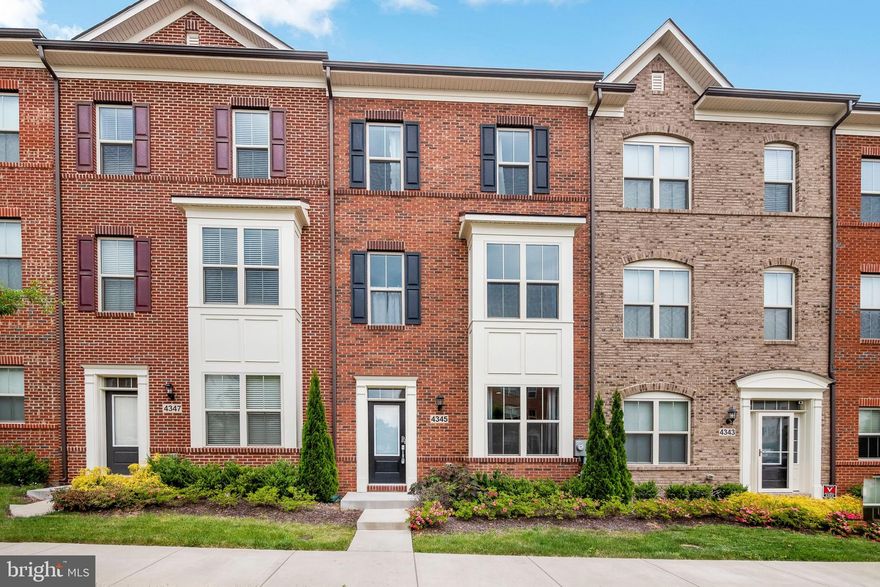 Moving date- 2/16/2023,   well-maintained 3 bedroom, 2 full and 2 half bathroom townhome is just 4 years young . Upon entering the front door of your home, you are greeted with the perfect area for a living room or office/work-out space, a half bathroom, and access to the 2 car garage, which has been utilized to it's fullest with additional storage space. You will notice the beautiful wide-plank flooring throughout all three levels of your home. Walking up to the main level you will find a wonderful open and spacious floorplan with a beautiful kitchen that boasts granite countertops, stainless steel appliances, a gorgeous backsplash, and a huge island for eating - not to mention the custom-built added bar, which makes for easy entertaining, along with a spacious dining area and a second conveniently located half bathroom. Off of the kitchen is the family room with a gas fireplace and custom, built-in shelving for additional storage, along with access to the rear deck. As you make your way to the top floor of your home, you will find your primary bedroom with a tray ceiling and fan, walk-in closet with great shelving/storage system, and a spacious primary bathroom with a soaking tub. In addition, are two secondary bedrooms complete with WiFi dimmer-switch lighting, along with a full hallway bathroom and a conveniently located laundry area. All of this is located in the fabulous Landsdale community, where you have plenty of playgrounds, tennis courts, walking trails, a beautiful outdoor pool, an amphitheater for summer entertainment, close to major commuter routes and much, much more.