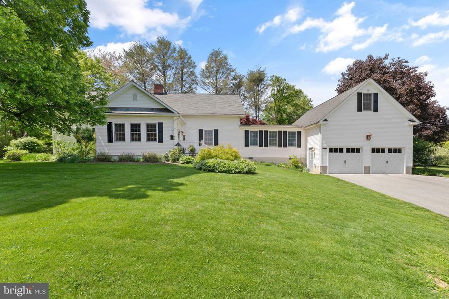 Welcome to your dream home in the highly sought-out area of Fallston, Maryland! This stunning single-family home boasts 5 bedrooms and 3 bathrooms, offering plenty of space for comfortable living. With 2 bedrooms on the upper level and 3 on the lower level, this home is perfect for all sizes.

The main level features an inviting great room with a family room, gourmet kitchen, and dining room, all added in 2007 to create an open and modern living space. This addition seamlessly blends with the original 1900 structure, maintaining a true farmhouse feel while providing contemporary comfort. Enjoy the hardwood flooring throughout the main level and the cozy pellet stove in the formal living room.

The gourmet kitchen is a chef's delight, equipped with a double wall oven, gas cooktop, and a large center island with elegant pendant lighting. The lush gardens, greenery, and small greenhouse add to the charm of this property, while the home sits on over one acre of land with no HOA.

The backyard is fully fenced in, providing privacy and a safe space. The backyard also features a lovely patio, perfect for entertaining guests, while the side yard includes a small firepit for roasting s'mores and enjoying cozy nights outdoors.

The expansive garage, also added in 2007, includes a versatile room above it that is perfect for a playroom or home office. Experience the privacy of living on a quiet, secluded drive with very few houses. The upper levels boast cozy carpeting, while the entire home is bathed in natural light.

Don't miss the opportunity to own this unique and charming farmhouse-style home in Fallston. Schedule your private tour today!