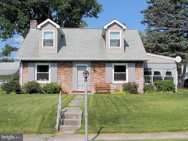Large 4 Bedroom 2 Full Bath Cape Cod in great location. This home features 2 first floor bedrooms and full bath, large addition making two large bedrooms and full bath on the 2nd floor, replacement windows, newer furnace, roof, 2 car detached garage and sunroom. All appliances included.