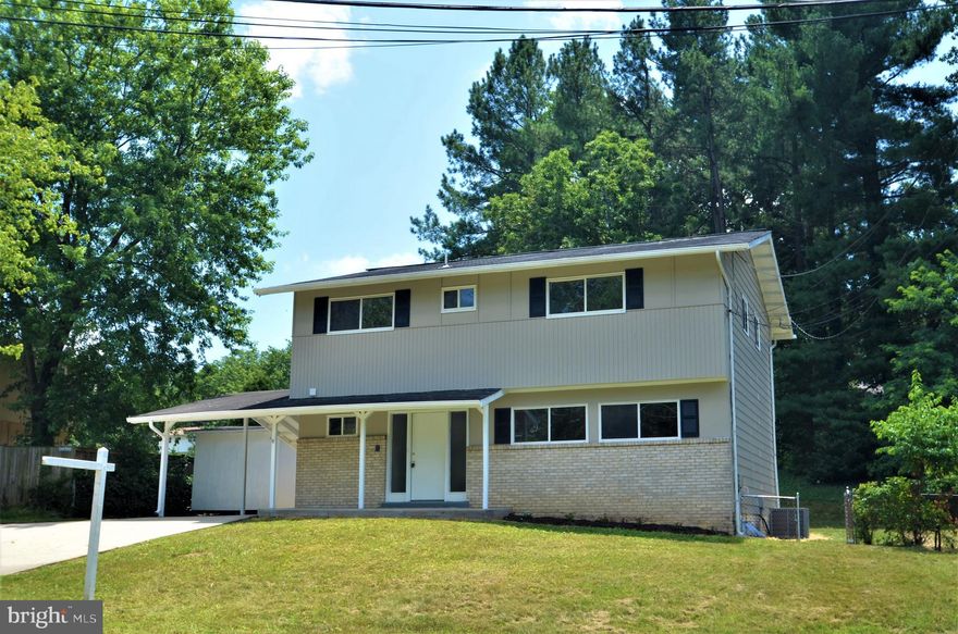 Multiple offers received. BEST & HIGHEST BY MONDAY, 07/20 AT 7PM. FANTASTIC DREAM HOUSE! Beautifully renovated spacious single-family home with 4 bedrooms & 3 and a half bathrooms. Home features tons of upgrades including, Fresh paint, New kitchen 42" cabinets with Granite counter tops and island, Stainless steel appliances, New recessed lighting, New light fixtures, New bathrooms, New HVAC, New water heater. Hardwood floors throughout upper level and main level in living room & dinning room. Fully finished basement with 5th bedroom, a full bath room and recreation room. Front porch, Car port, fenced backyard, patio, and a storage shed.