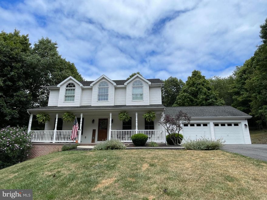 Welcome to 16313 Harwood Drive nestled in a desirable neighborhood between LaVale and Frostburg offering tranquility and convenience.  Gleaming wood floors flow through the main level, the elegant dining room provides space for formal gatherings,  the  kitchen is perfect for your inner chef and offers a breakfast nook,  did I mention there are 5 bedrooms for all the kids,  a basement family room newly updated, an attached 2 car garage with wall heaters, and a lovely front porch with mountain breezes to relax and have your morning coffee!  This home is move in ready, come take a look!!!