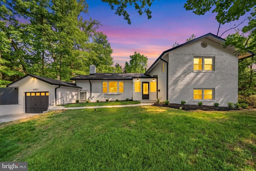 Spacious and beautifully updated split-level home in the highly sought-after Tilden Woods community, located within the top-rated Farmland ES, Tilden MS, and Walter Johnson HS district. Situated on a lovely premium corner lot located minutes from the Capital Beltway, this expansive four-level residence offers exceptional flexibility with 6 generously sized bedrooms, 4.5 bathrooms, multiple additions, and a rare separate suite featuring its own address along with both private exterior and interior access—ideal for guests, extended family, au pair, or home office use.

A charming covered front mudroom entry welcomes you into the home. The main level features a welcoming foyer, bright living room, dining room, updated kitchen, powder room, and access to the Sun room and backyard, creating an ideal flow for everyday living and entertaining. Upstairs are four spacious bedrooms and two full baths, including a comfortable primary suite and laundry. The first lower level offers a large family room, two additional bedrooms, a full bath, and walk-out access to the exterior, while the second lower level includes a spacious recreation room and another full bath.

Additional highlights include a one-car garage with direct access to the living room, a one-car driveway, and ample free guest parking throughout the community. Ideally located in North Bethesda near shopping, dining, parks, recreation, Metro access, and major commuter routes, this unique home combines generous living space, versatility, and an unbeatable location.
