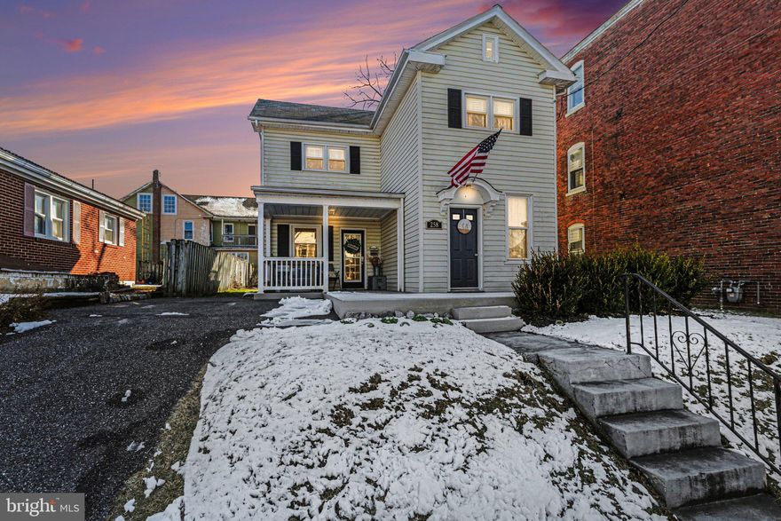 Welcome to 258 E Water St in Middletown, a move in ready detached home located on the outskirts of town offering both convenience and comfort with easy access to major highways, local stores, and surrounding towns making commuting and daily errands simple while still enjoying a quieter setting. Inside you will find a truly unique kitchen featuring beautiful Italian tile backsplash that adds character and charm you will not see every day. The seller installed a propane fireplace that efficiently heats the home helping keep electric bills to a minimum while creating a warm and inviting atmosphere. Enjoy outdoor living on the welcoming front porch, entertain on the patio, or unwind on the private balcony off the main bedroom, the perfect spot for morning coffee or relaxing evenings. This well maintained detached home offers comfort, convenience, and character ready for its next owner to move right in and enjoy.