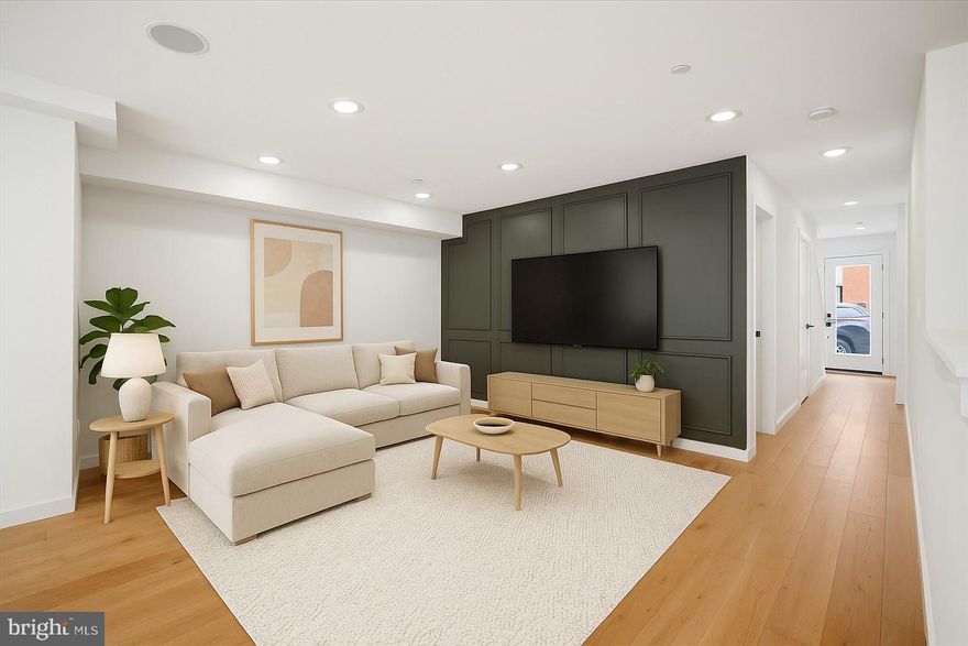 Welcome to 871 N 20th Street w/ DEDICATED PARKING for under $550k! This 3 year young building with high-end luxury finishes consists of 3 condos and is located in the heart of the Francisville/Fairmount neighborhood. Upon arrival into Unit 1 you will immediately notice the spacious main level floor plan featuring the stunning chefs kitchen and the open living area. The chef's kitchen features stainless steel appliances, white quartz countertops, tons of cabinetry for kitchen storage and a large island with room for barstool seating. Off of the kitchen is the open living area with pristine hardwood flooring and recessed lighting throughout. Towards the rear of the home is the first bedroom & bathroom duo. This bathroom features high end finishes and designer tile. The rear of the home also gives access to the outdoor parking spot, designated for Unit 1. Down the steps, is the laundry closet with washer & dryer, primary bedroom & stunning full bathroom. The primary bedroom features tons of space, recessed lighting and custom shelving for clothes. The bathroom features an LED mirror with dual vanity sink with storage for bathroom necessities. The shower has glass doors with gold accent fixtures, a shower niche and tons of space. This luxury condominium comes with 7 years remaining on the tax abatement! 871 N 20th Street is in close proximity to The MET Philadelphia, Eastern State Penitentiary and steps from all that Fairmount Avenue has to offer. Schedule your tour today!