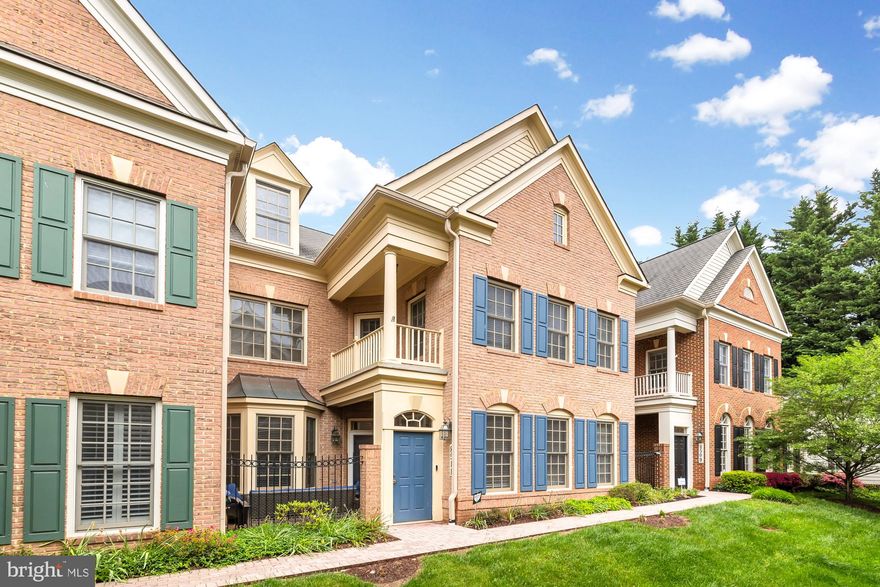 Nestled within the coveted Chevy Chase Lake neighborhood in a gated townhouse community, this expansive 4-bedroom, 4.5-bathroom townhouse spans three levels across more than 3,500 square feet with an additional 2-car attached garage. Upon entry, 10’ ceilings and new recessed lighting welcome you into an open concept living and dining room with an adjacent family room with wet bar and gas fireplace. A renovated kitchen sits beyond the dining room, with custom cabinetry, island, stainless steel appliance suite, wine fridge, and a wall of windows with French doors leading to a private, bricked terrace with gas hook-up for your grilling needs. A powder room is conveniently situated between the three main level entertaining spaces. The home is thoughtfully equipped with a storage space that may be converted into an elevator shaft, ensuring accessibility and a forward-looking architectural design. Upstairs, a primary suite features two massive walk-in closets with custom built-in storage and a fully renovated en suite spa bathroom with walk-in shower and separate water closet. The second and third bedrooms both offer ample closet space and en suite bathrooms. A laundry room and balcony complete this level. On the top floor, a 4th bedroom or flex space (home office, home gym, guest room) with a 4th full bathroom. Adjacent to this space, an additional finished den and storage space. Outside, front and rear terraces offer idyllic spots for lounging and al fresco entertaining and dining. This exceptional property, tucked within the Chevy Chase Mews Community, offers unparalleled sophistication in a sought-after locale. Easy access to the Purple Line, the Beltway and DC ensures convenience and nearby amenities, include Starbucks,  Amazon Fresh, Chevy Chase Library and more!